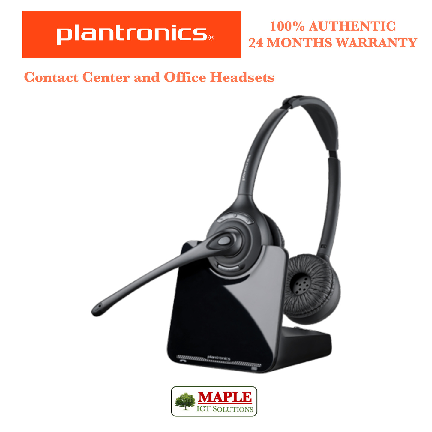 Plantronice CS520 Wireless DECT Headset System