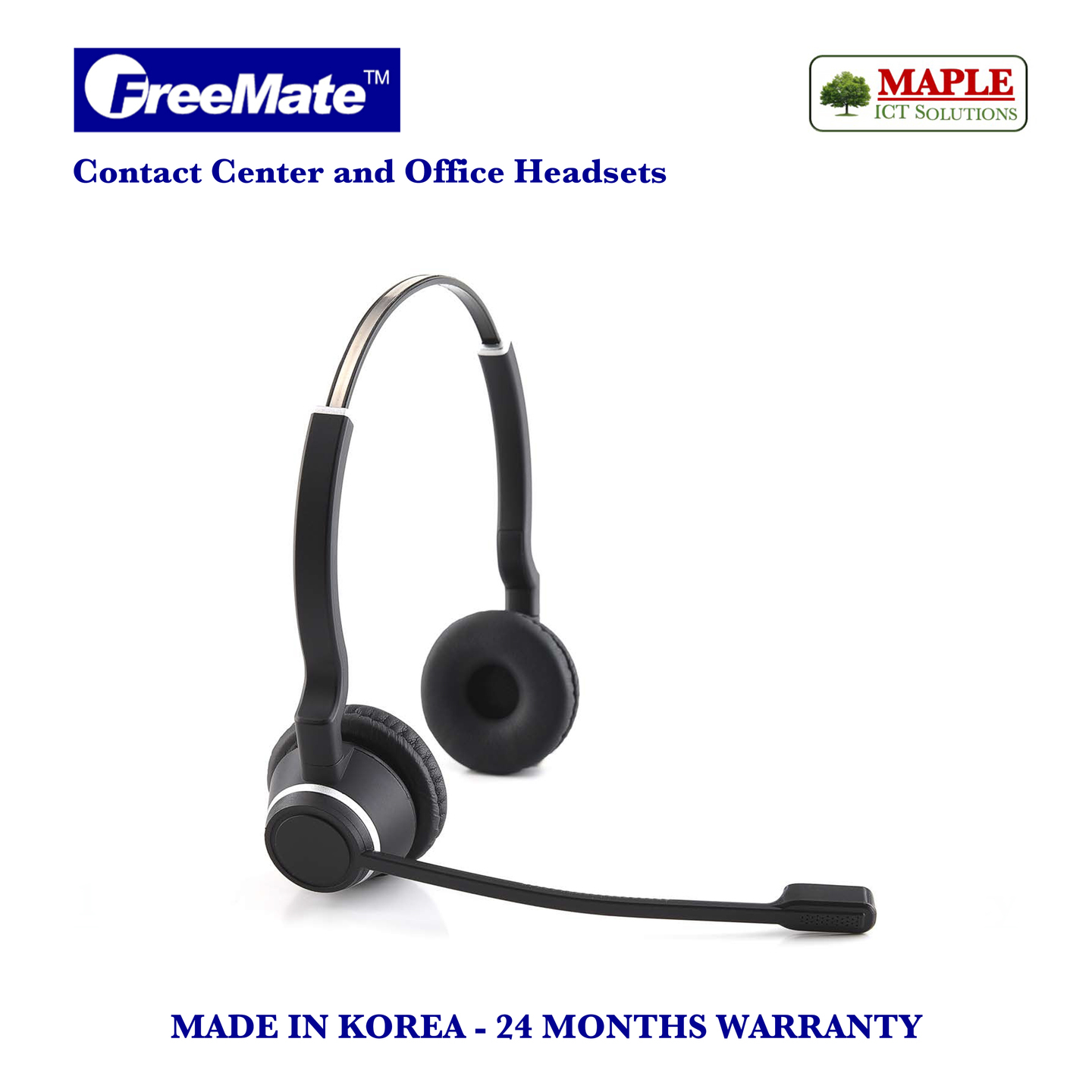 Freemate DH-051T Contact Center & Office Headset, Monaural