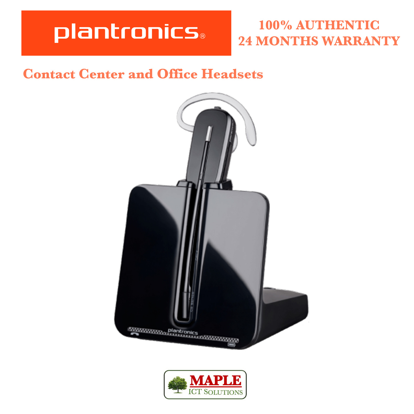 Plantronics CS540 Convertible Wireless DECT Headset