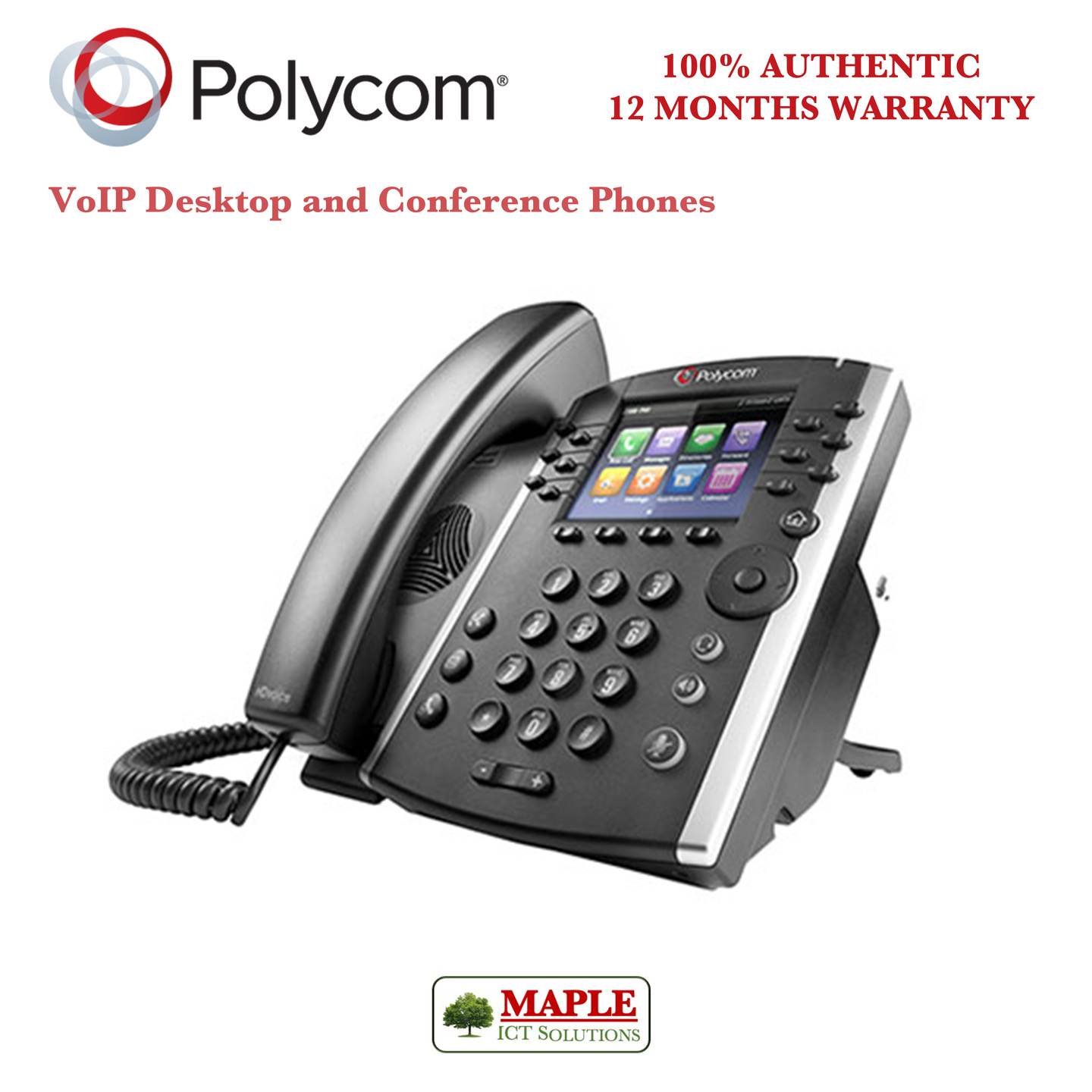 Polycom VVX 411 Business Media Phone (MS SfB)