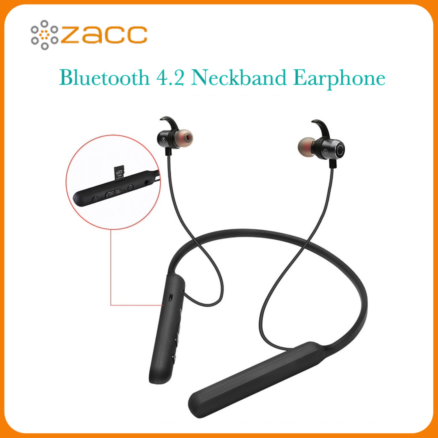 Bluetooth 4.2 NeckBand Sports Headphone