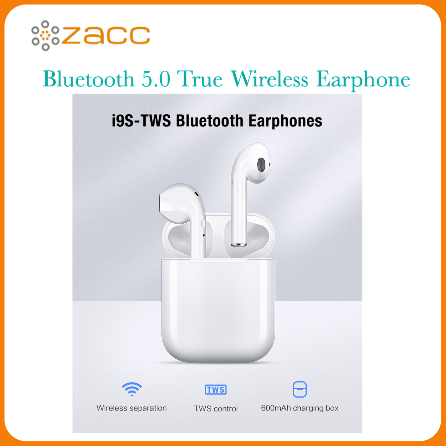 Zacc Bluetooth 5.0 True Wireless Earphone