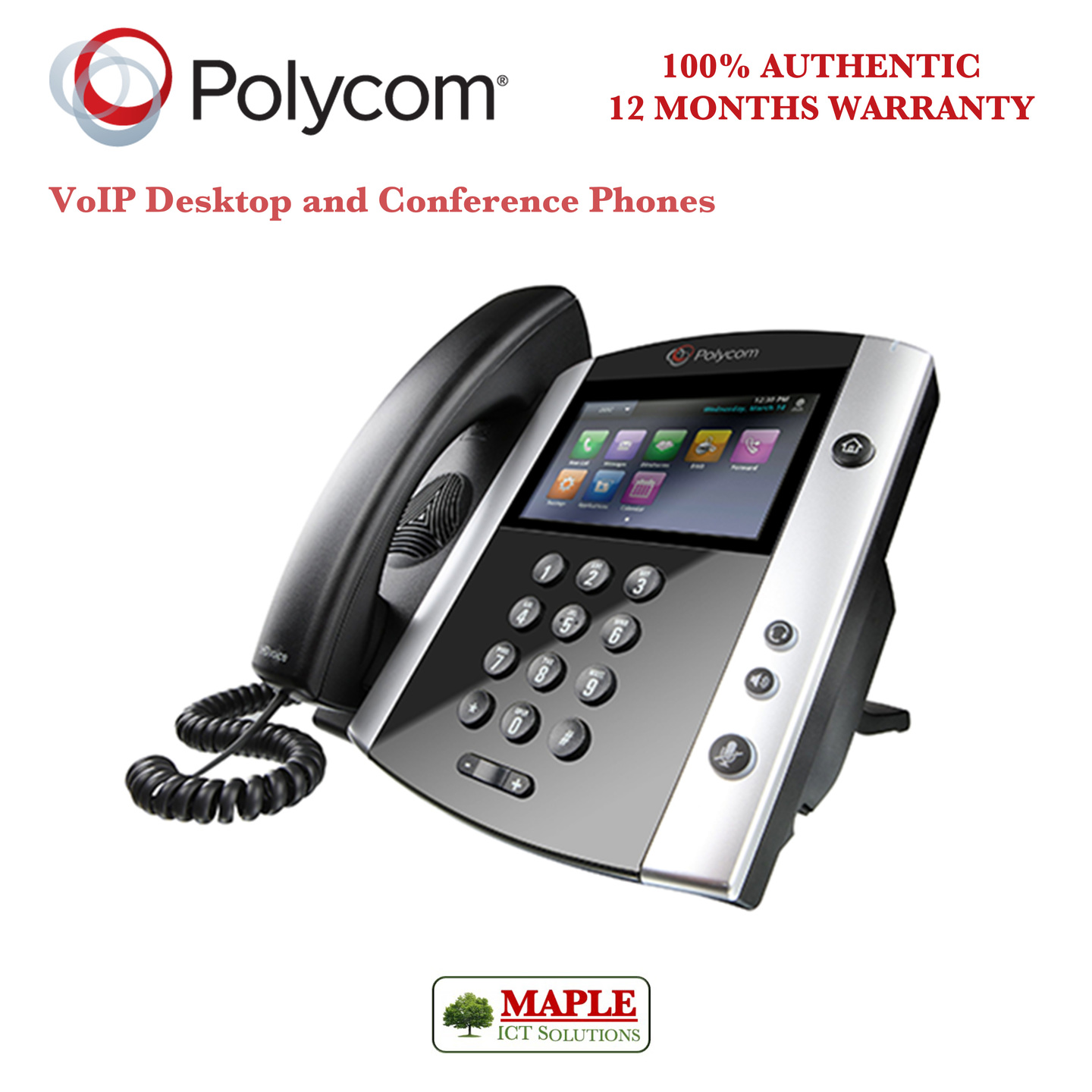 Polycom VVX 601 Business Media Phone (MS SfB)