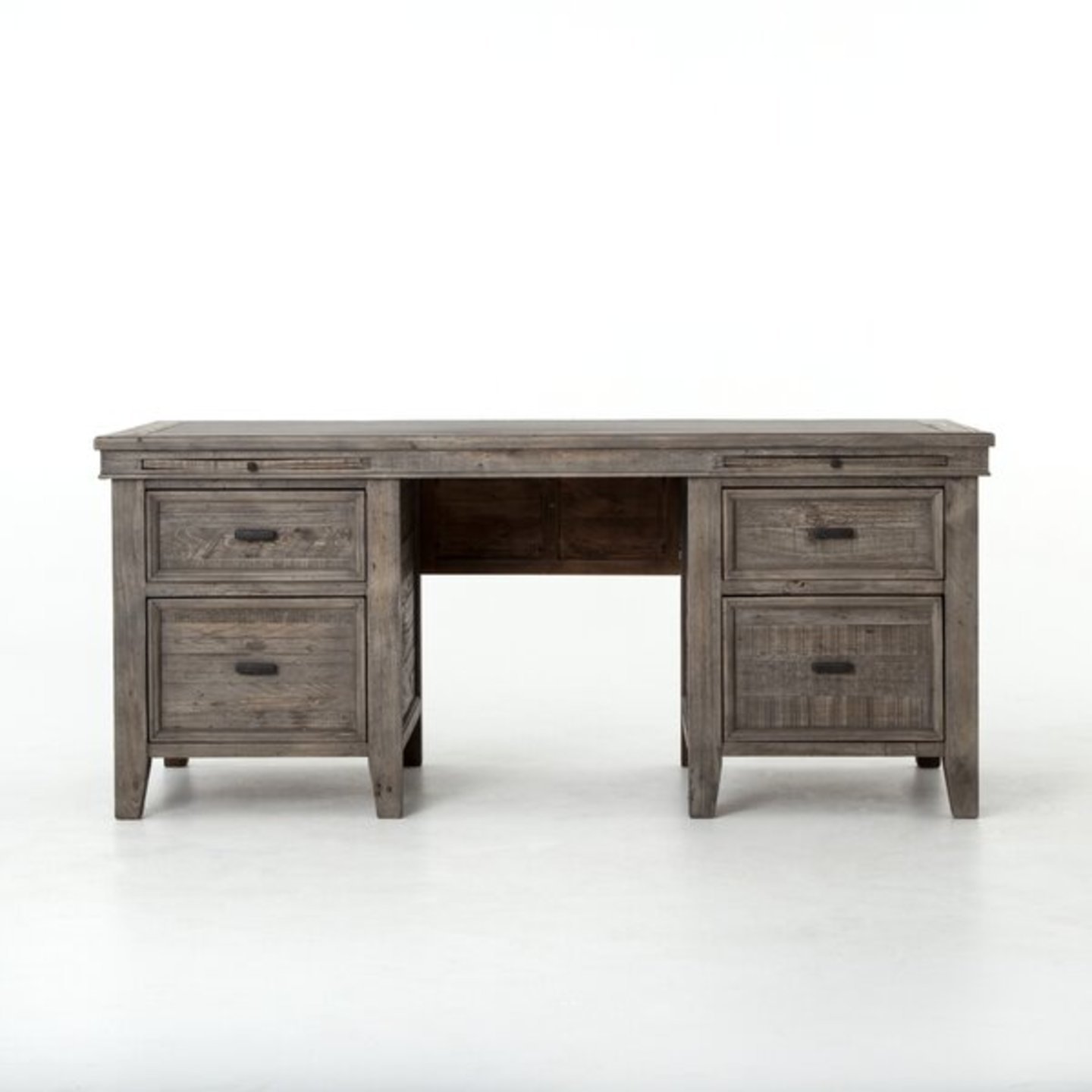 Wilmore Twin Desk with 4 Drawers