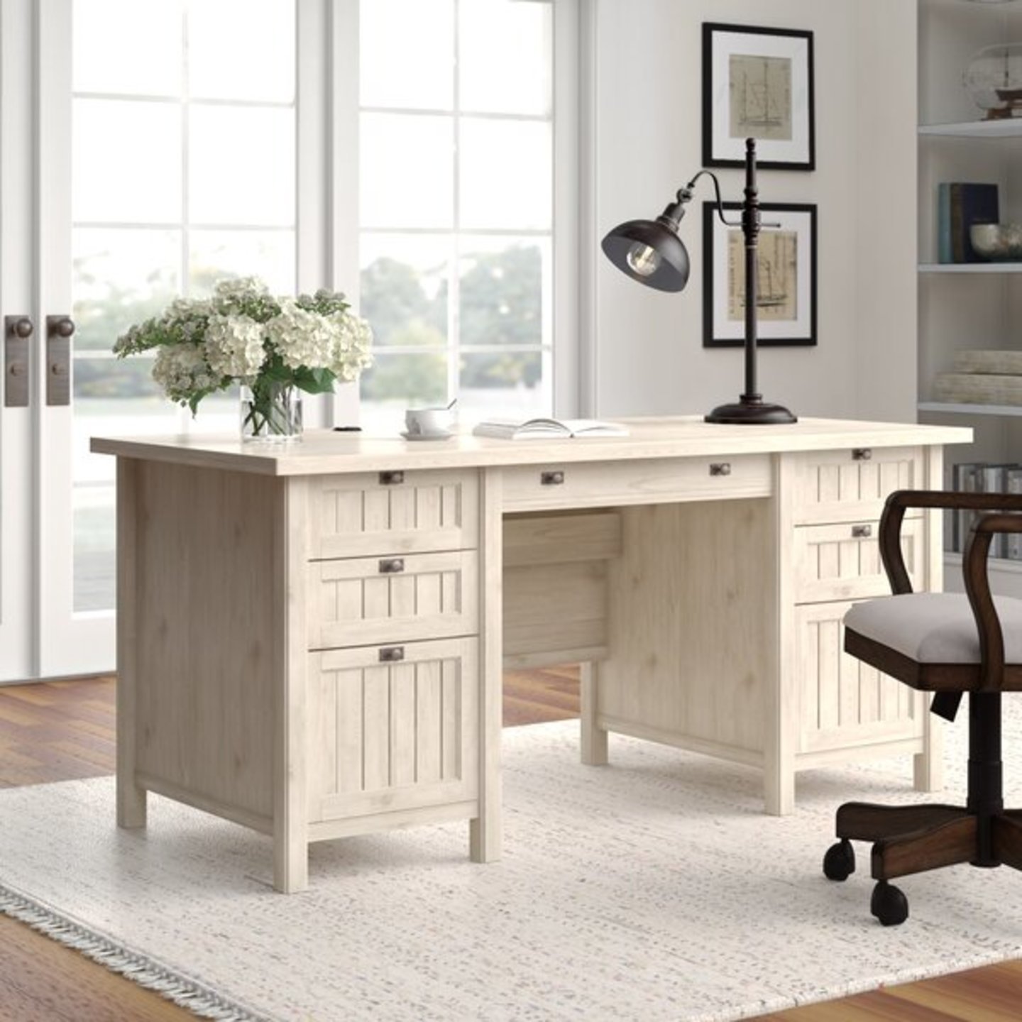 Country Style Work Executive Work Desk