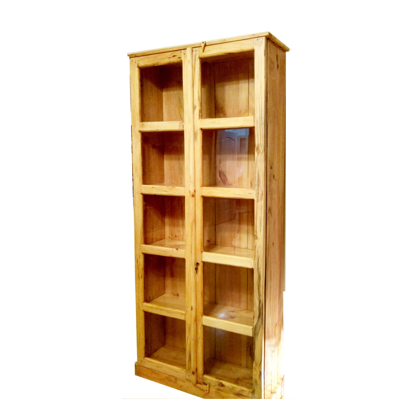 Natural Pine Tall Bookcase