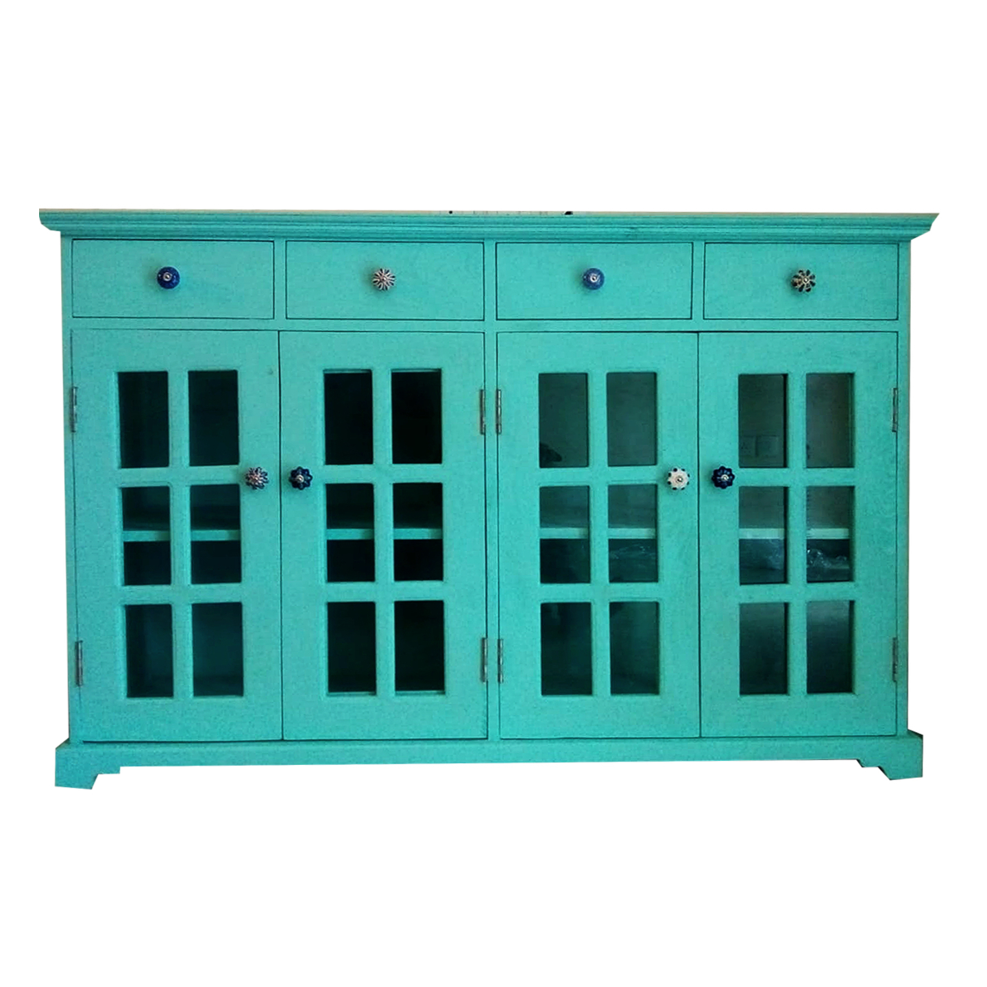Hand-painted Crockery Cabinet  Sideboard