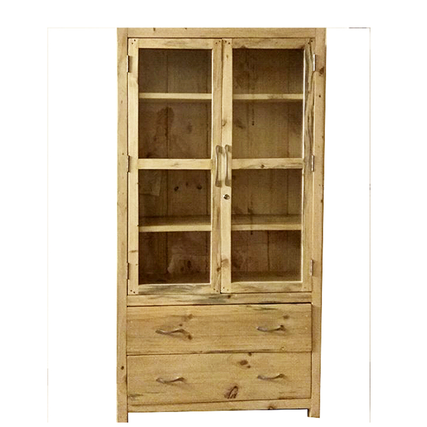 Casia Tall Crockery Cabinet with Drawers