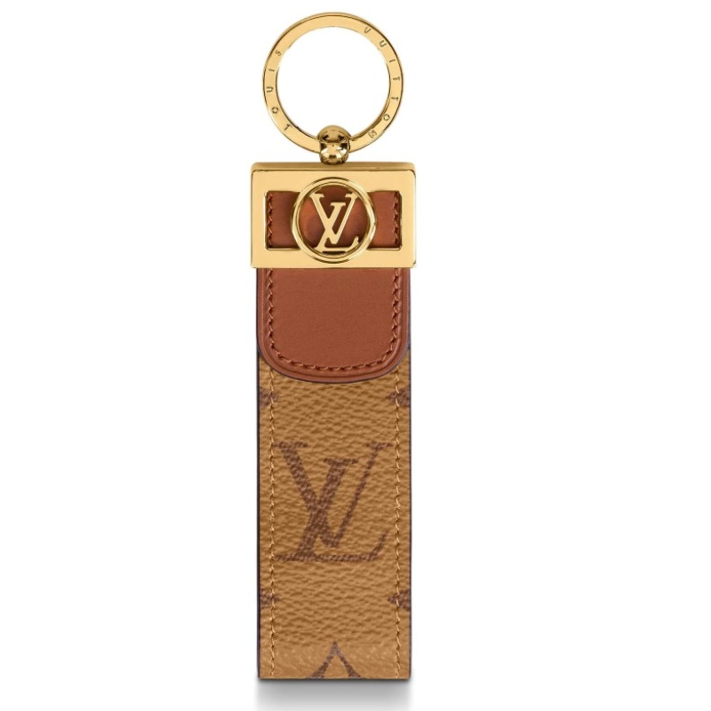 Original Louis Vuitton DAUPHINE DRAGONNE KEY HOLDER