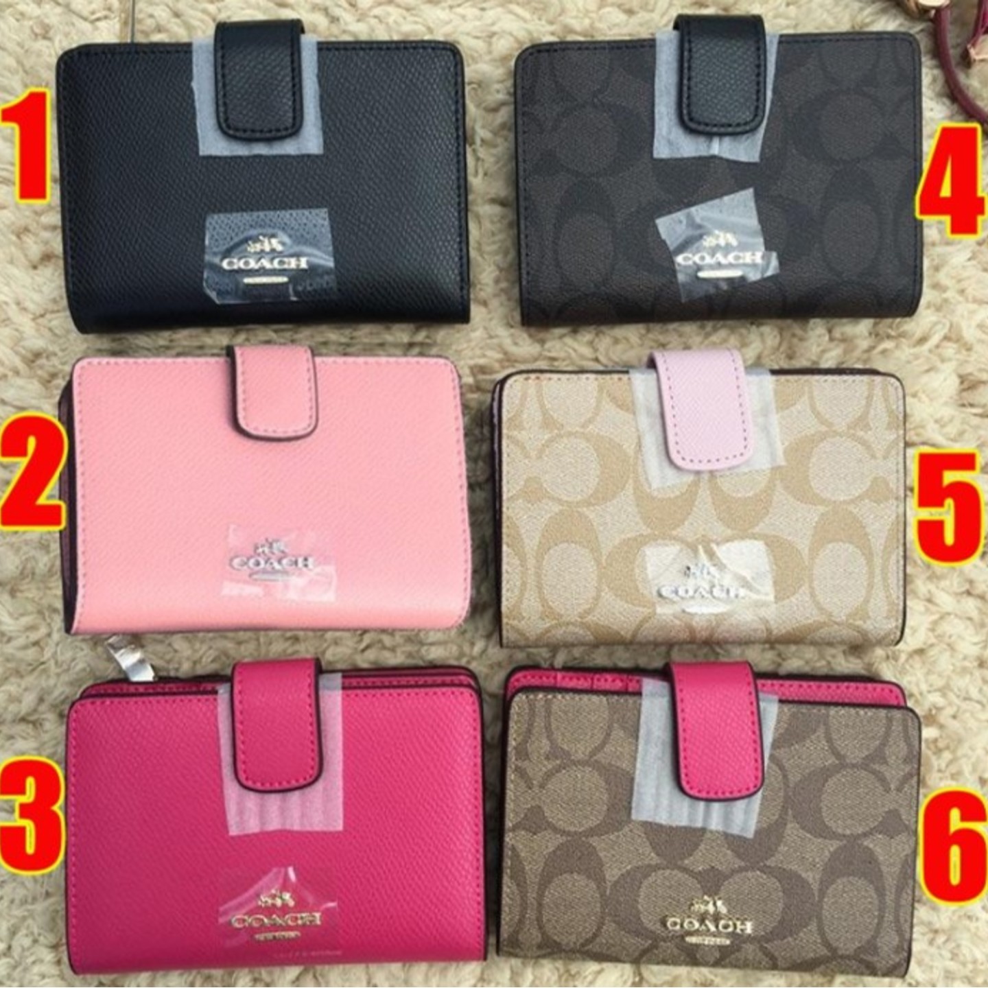 F53562 Coach Ladies short wallet