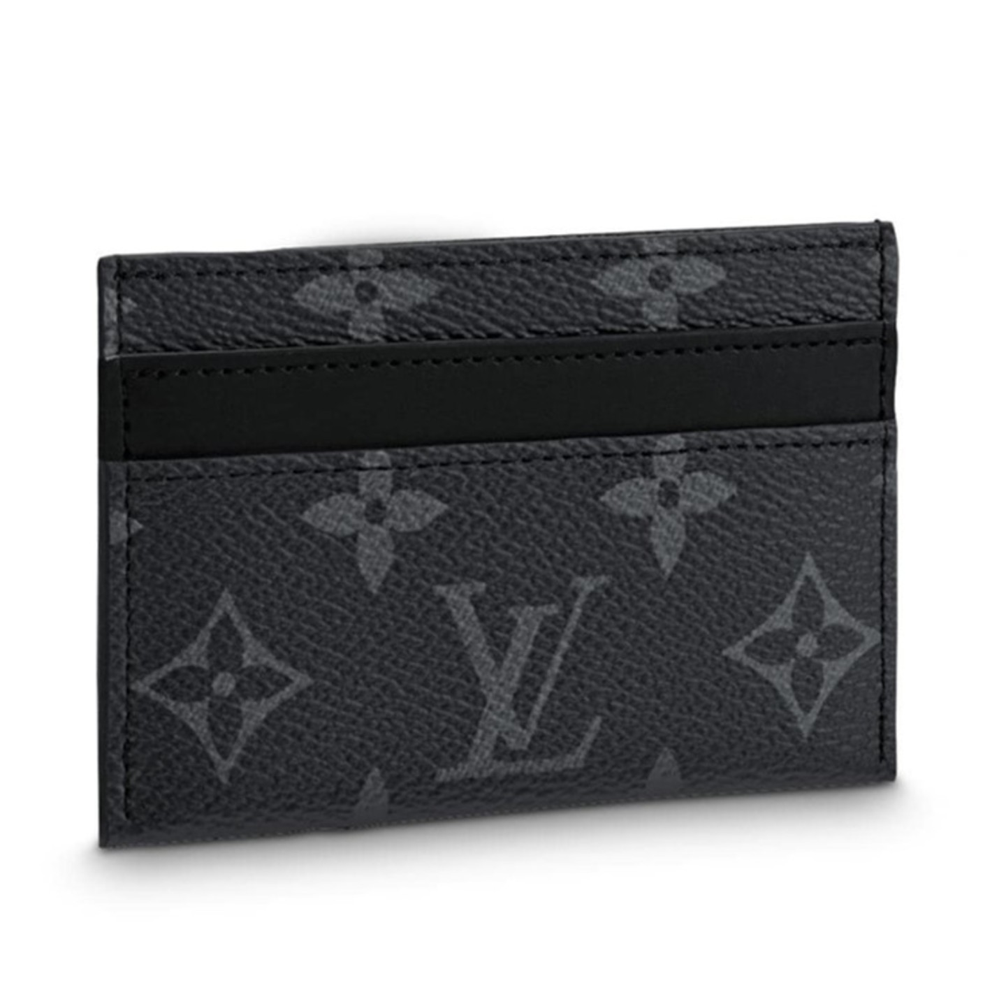 Louis Vuitton Mens Double Card Holder Monogram Eclipse M62170