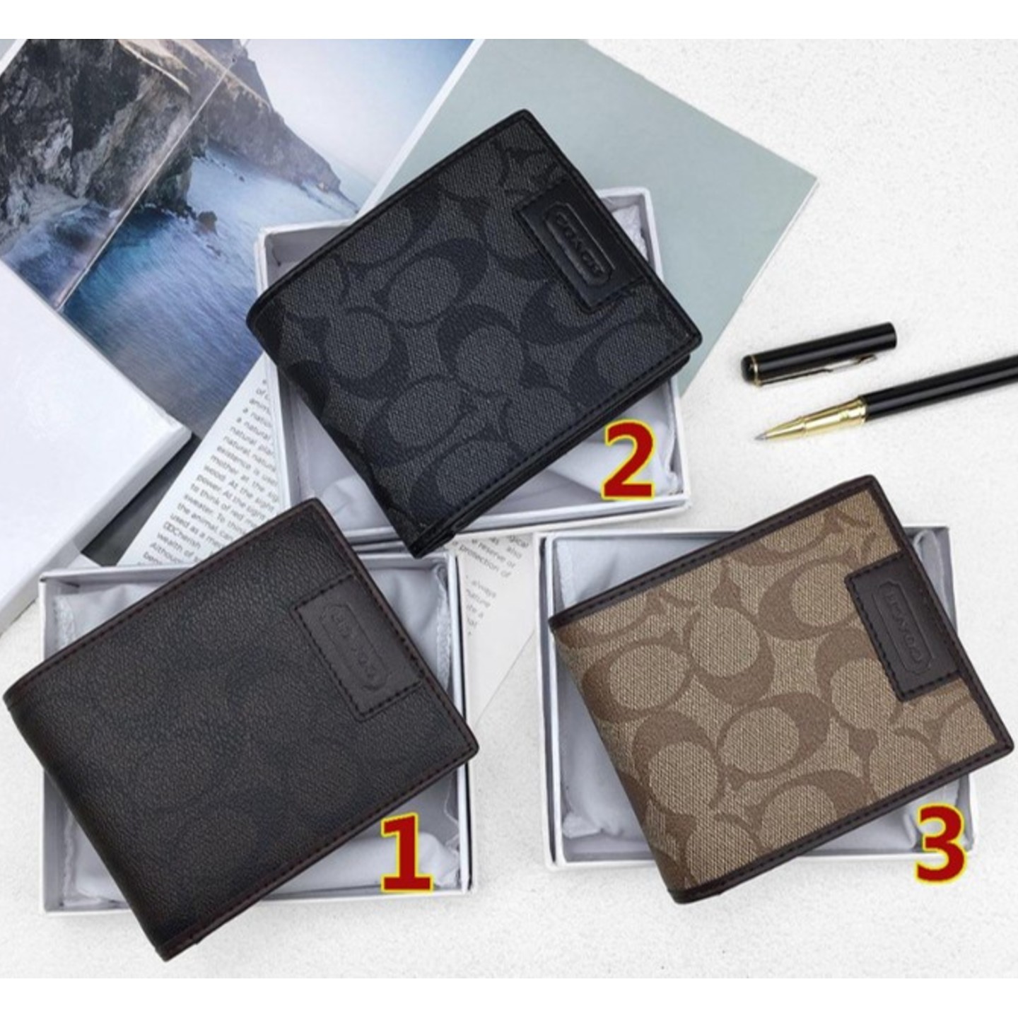 F74736 Coach Wallets & Cardholders Short Wallet