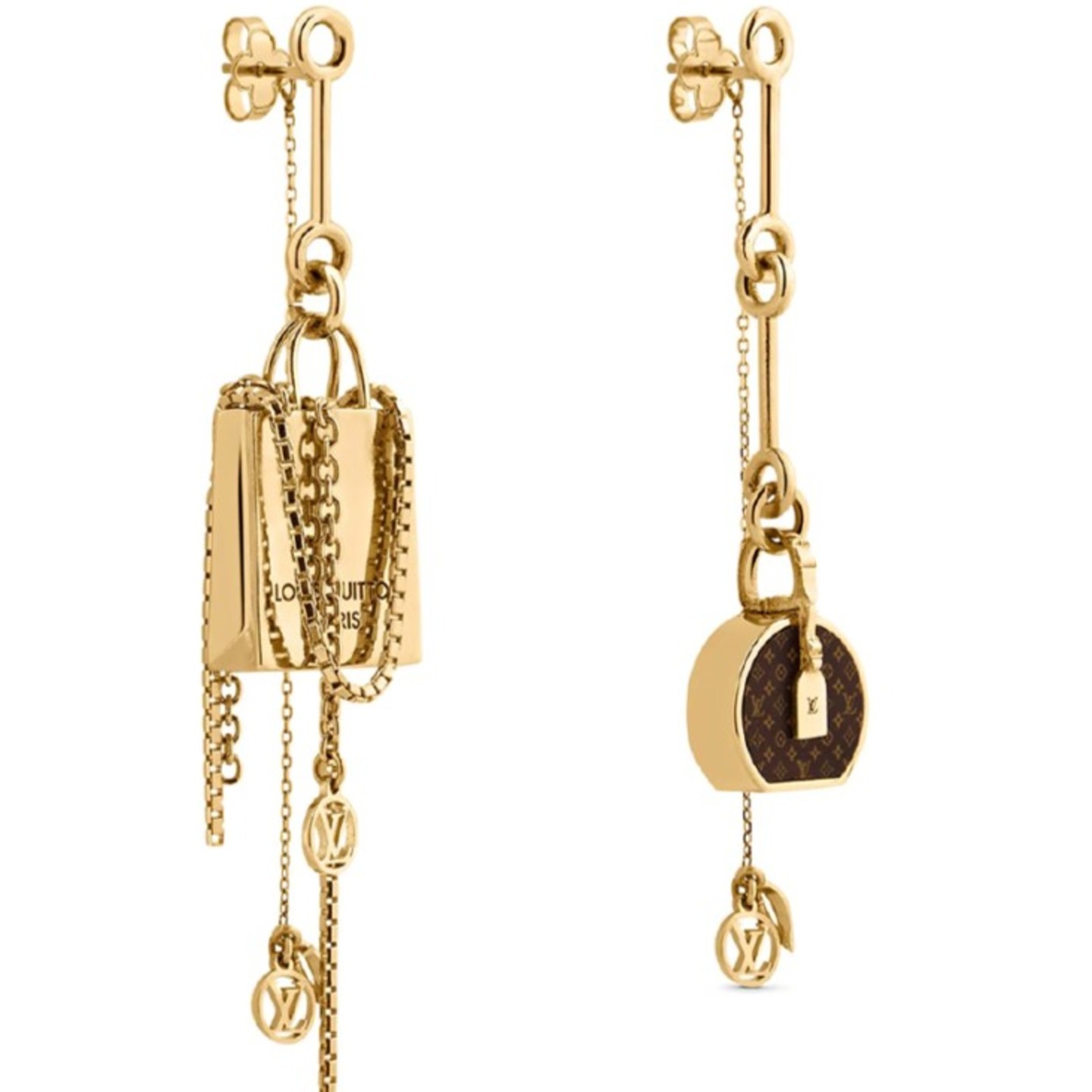 Louis Vuitton Mismatched Earring
