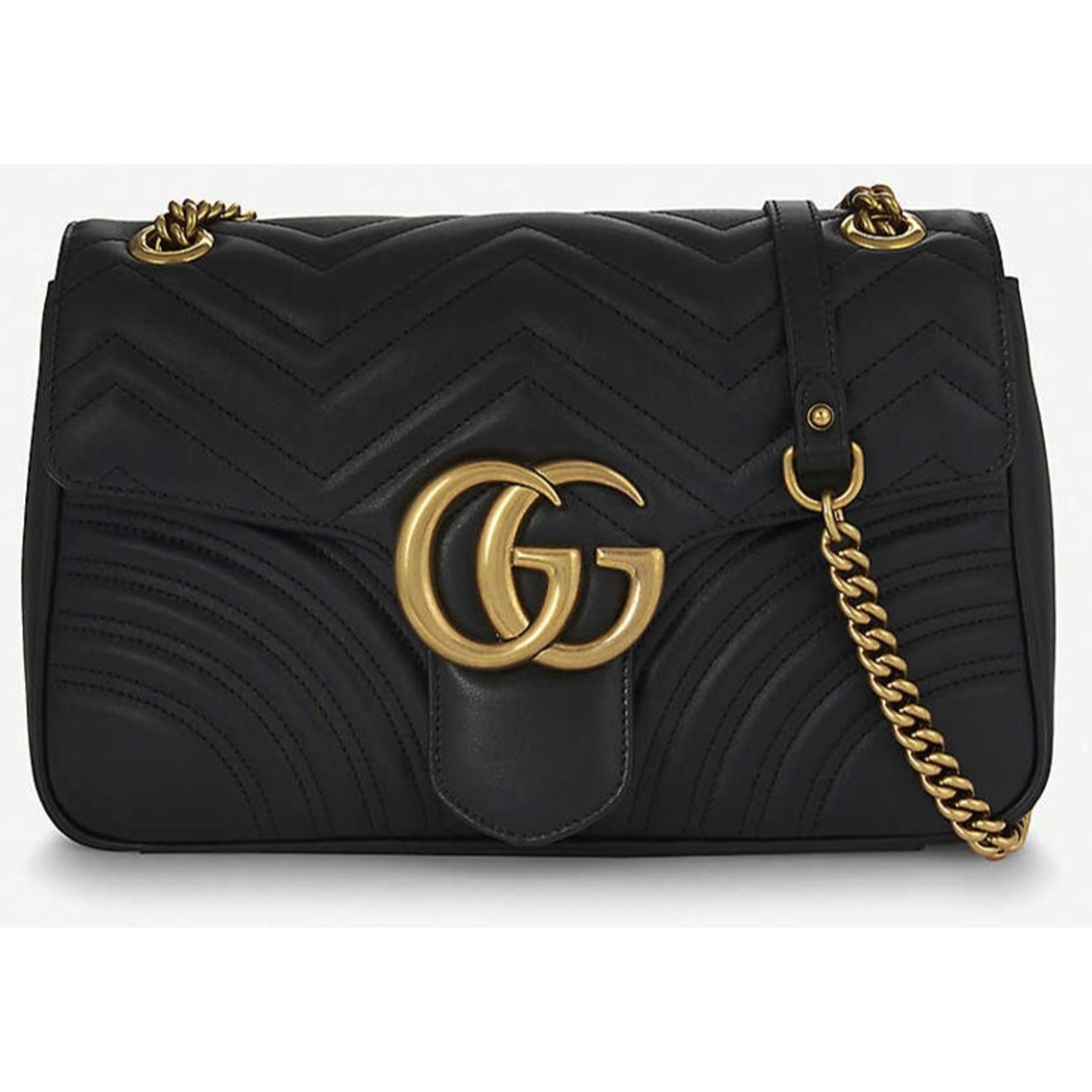 Original GG Marmont leather shoulder bag