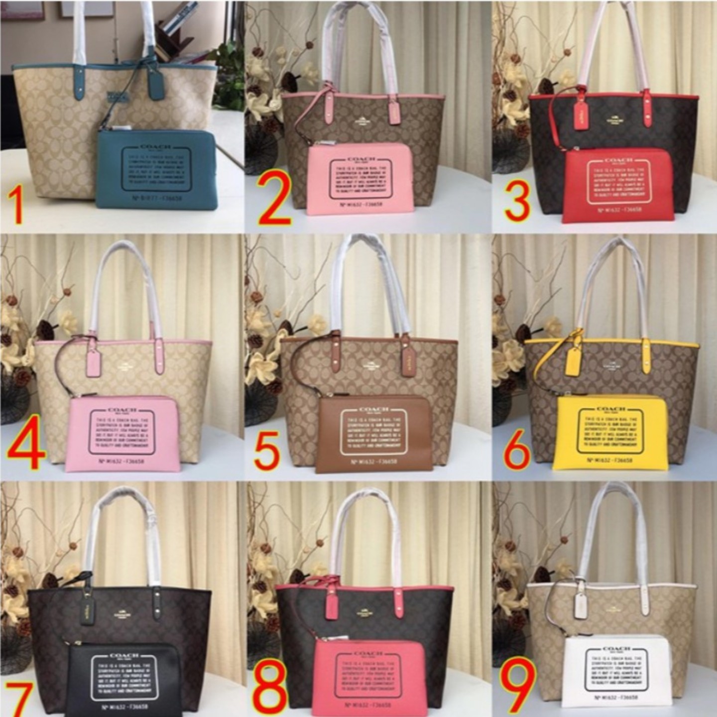 Coach F36658 Womens Shoulder Bag