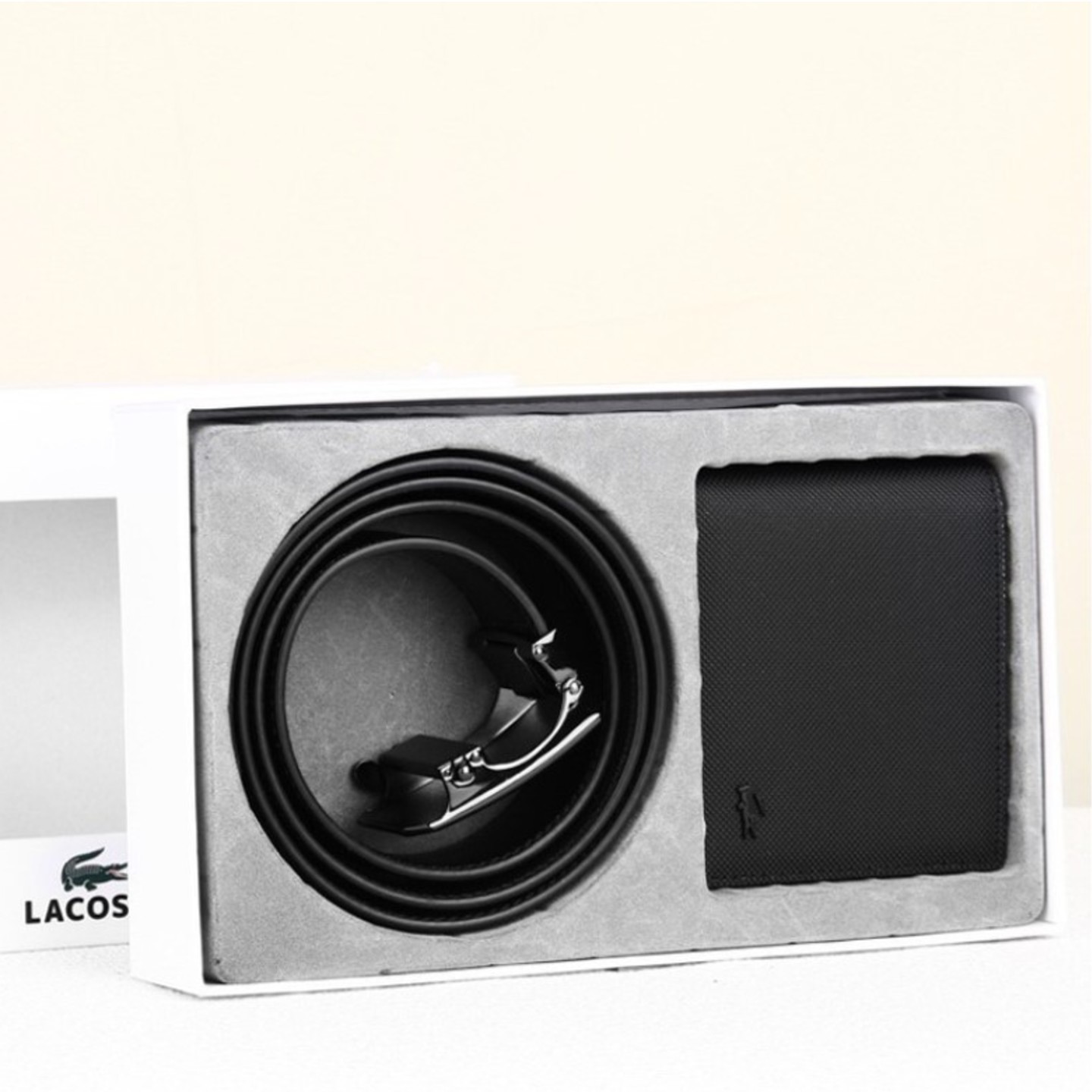 Lacoste Wallet and Belt