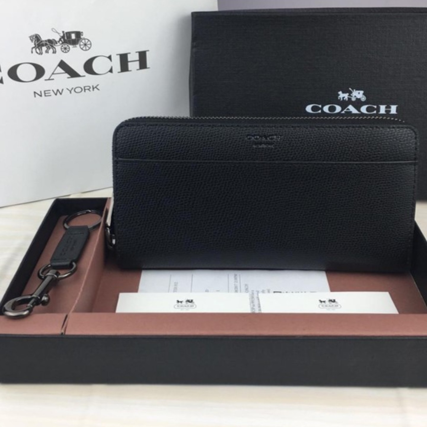 F74977 Coach Mens Long Wallets & Cardholders Gift Package