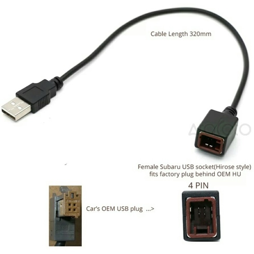 Media Data Wire Plug To USB Adapter
