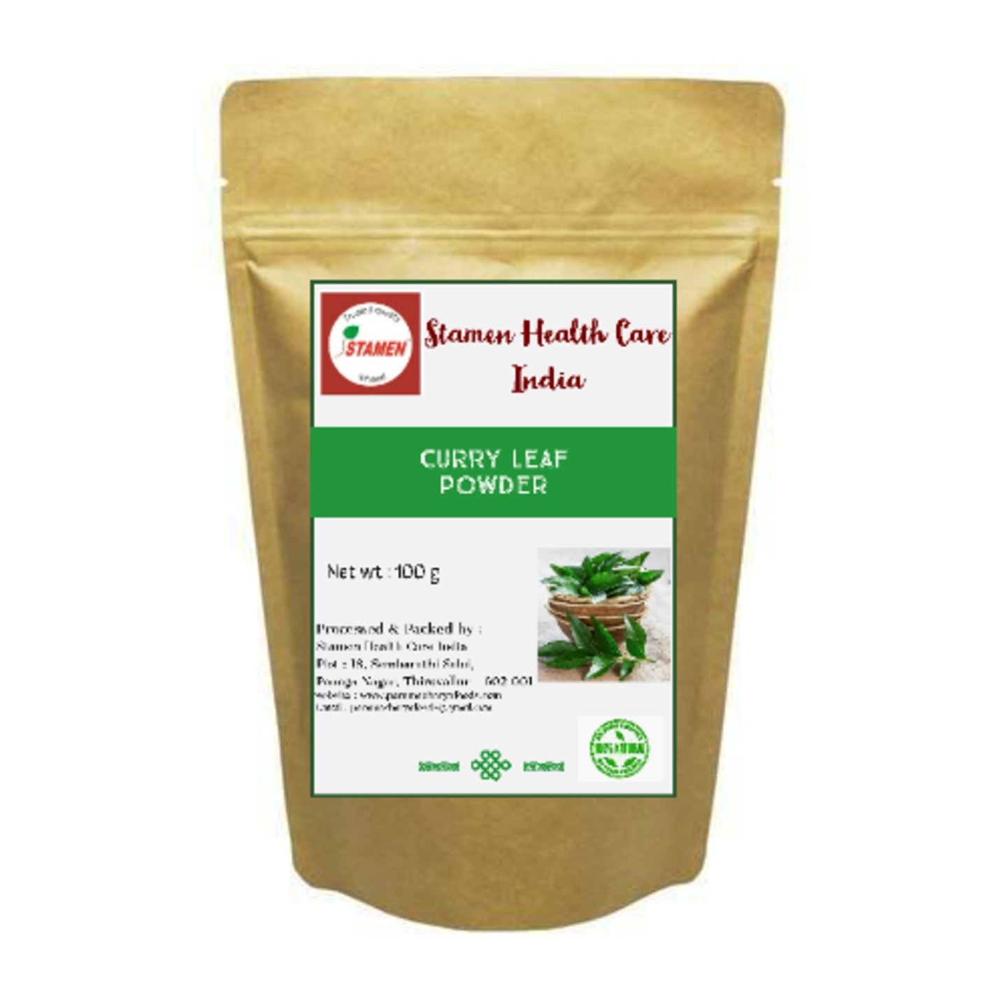 Curry leaf powder 100g