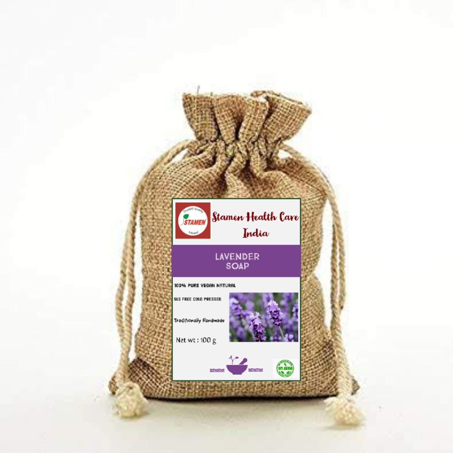 Herbal Lavender Soap - 100g