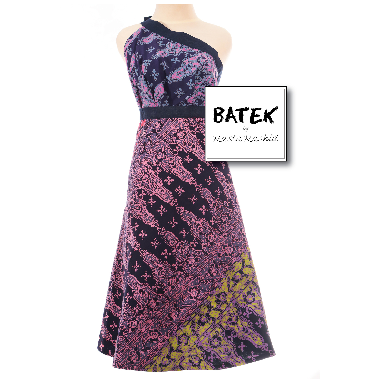 PUCUNG REBUNG WOMEN'S WRAP DRESSES - BF03 - PINK