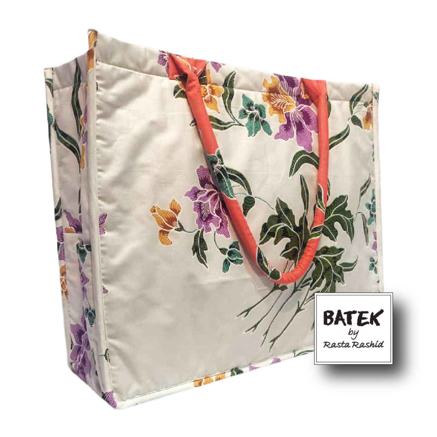 ALL PURPOSE BATEK BAG - IS10 - JINGGA WHITE