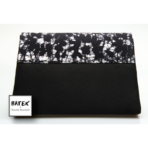 CLUCTH BLACK & WHITE CRACK BIG - HS01