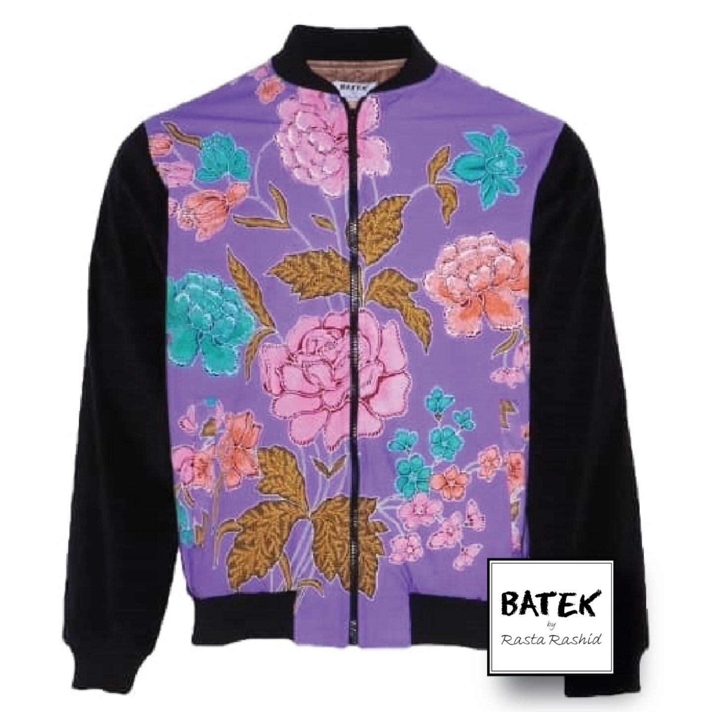 BOMBER JACKET TEENAGER - JF04 - PURPLE