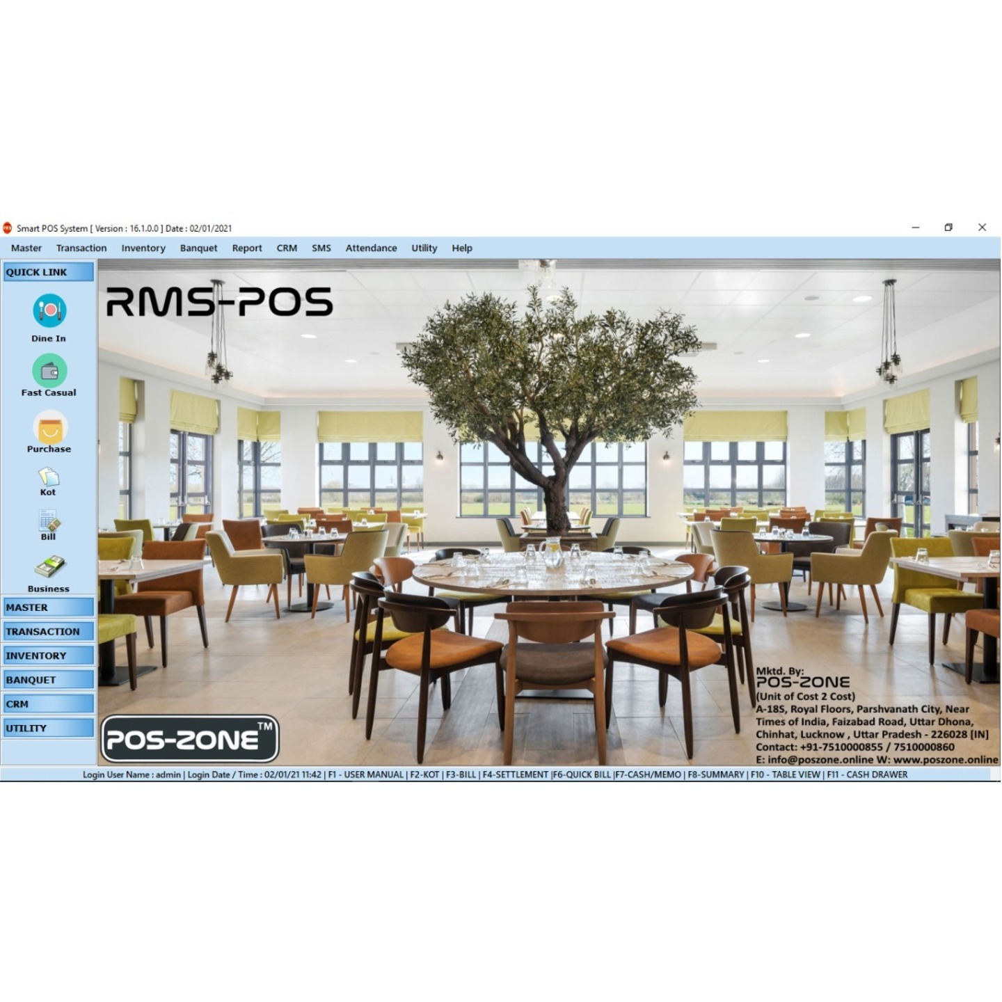 Restaurant Management Software  RMS-POS