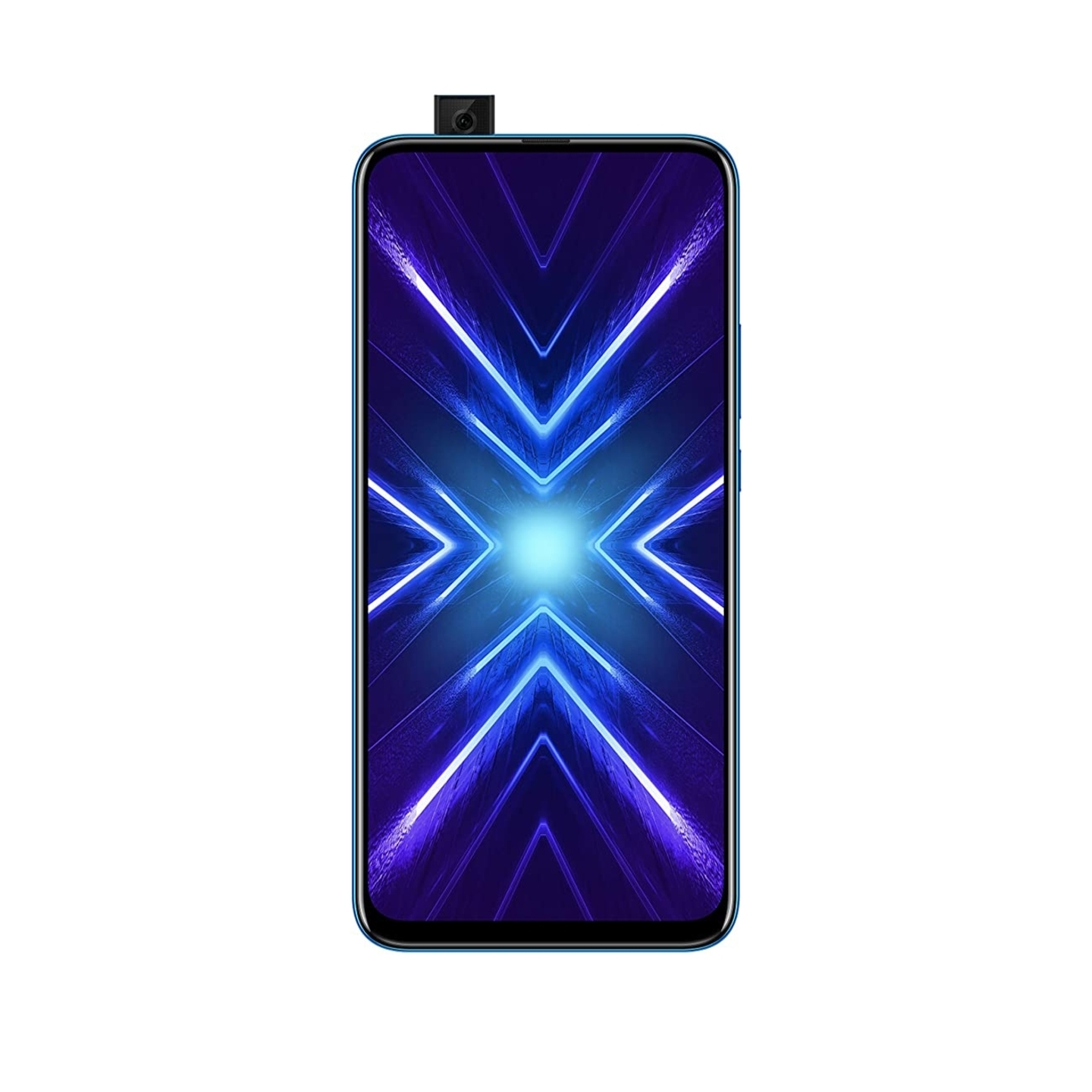 Honor 9X (Sapphire Blue, 4+128GB Storage)-Pop up Front Camera & 48MP Triple Rear Camera