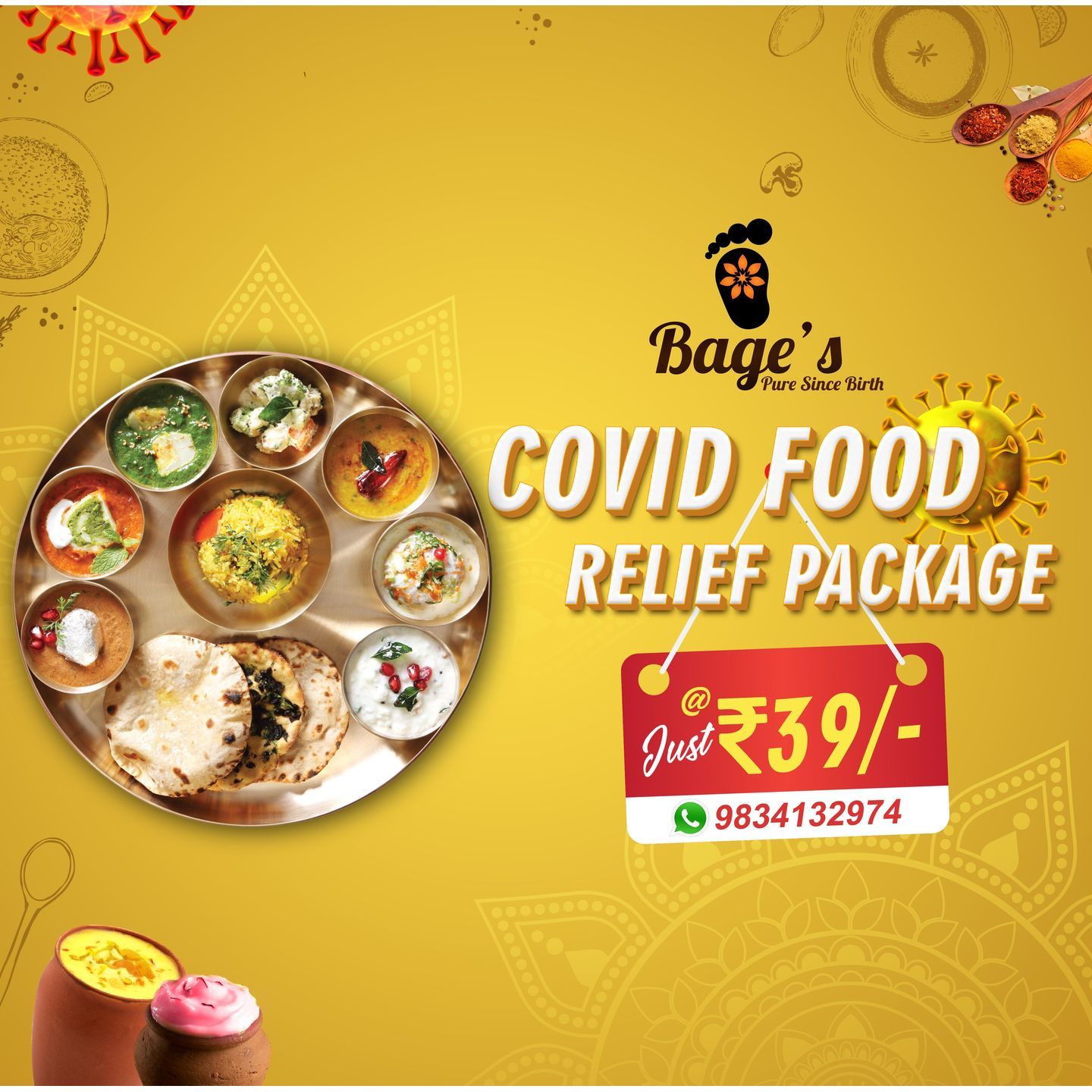 Covid Food Relief Package