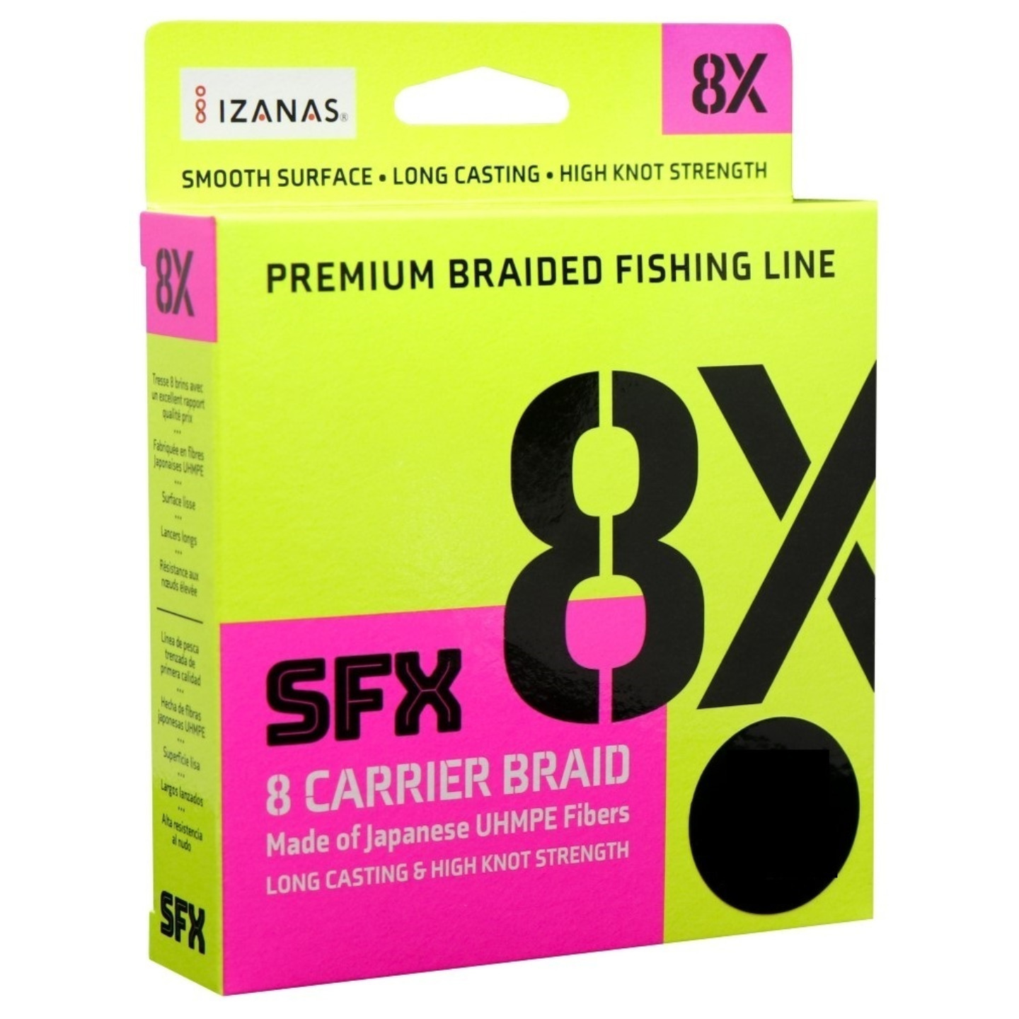 Sufix SFX x8 Carrier Braid Line Lo-Vise Green 270m