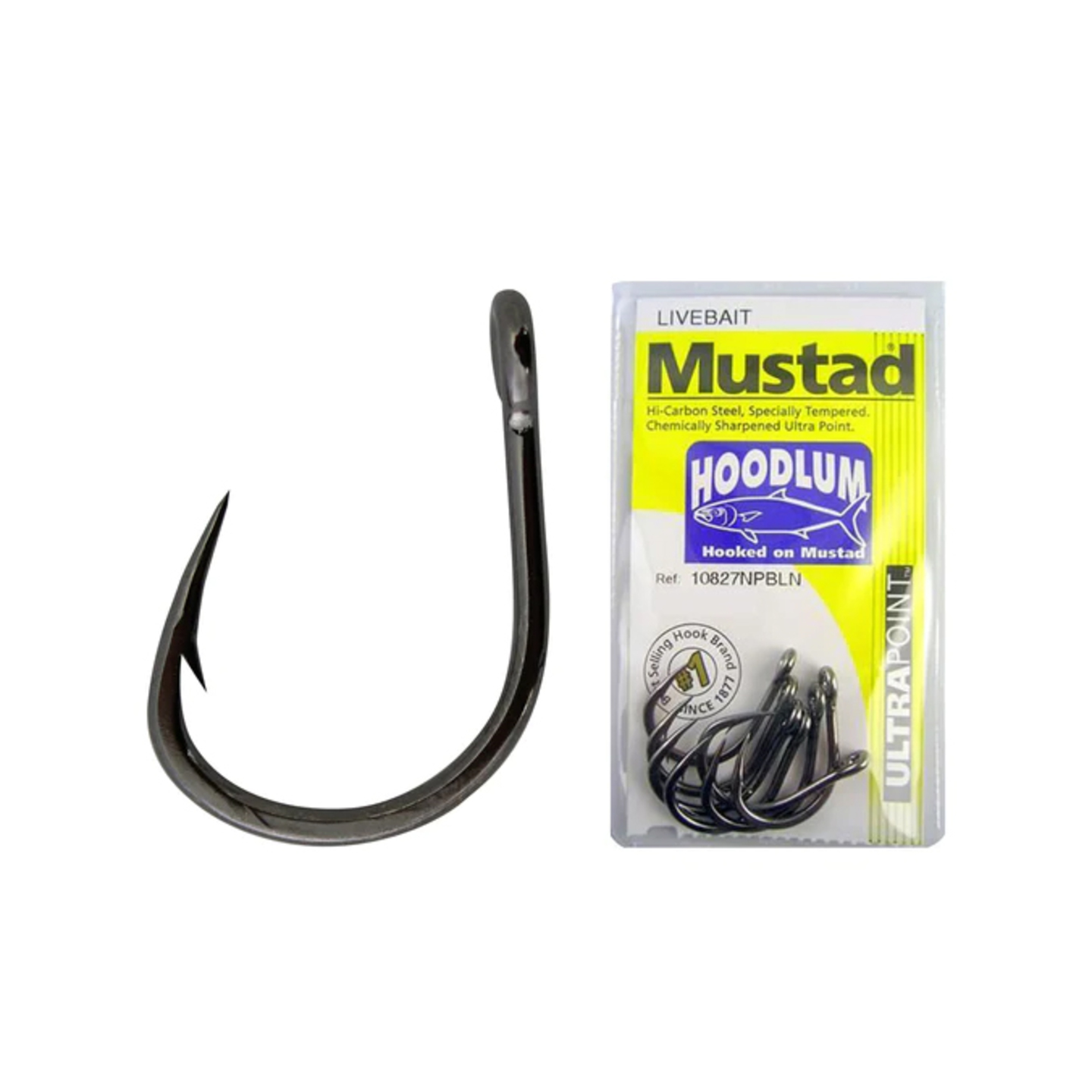 Mustad Hoodlum  Live Bait Hooks