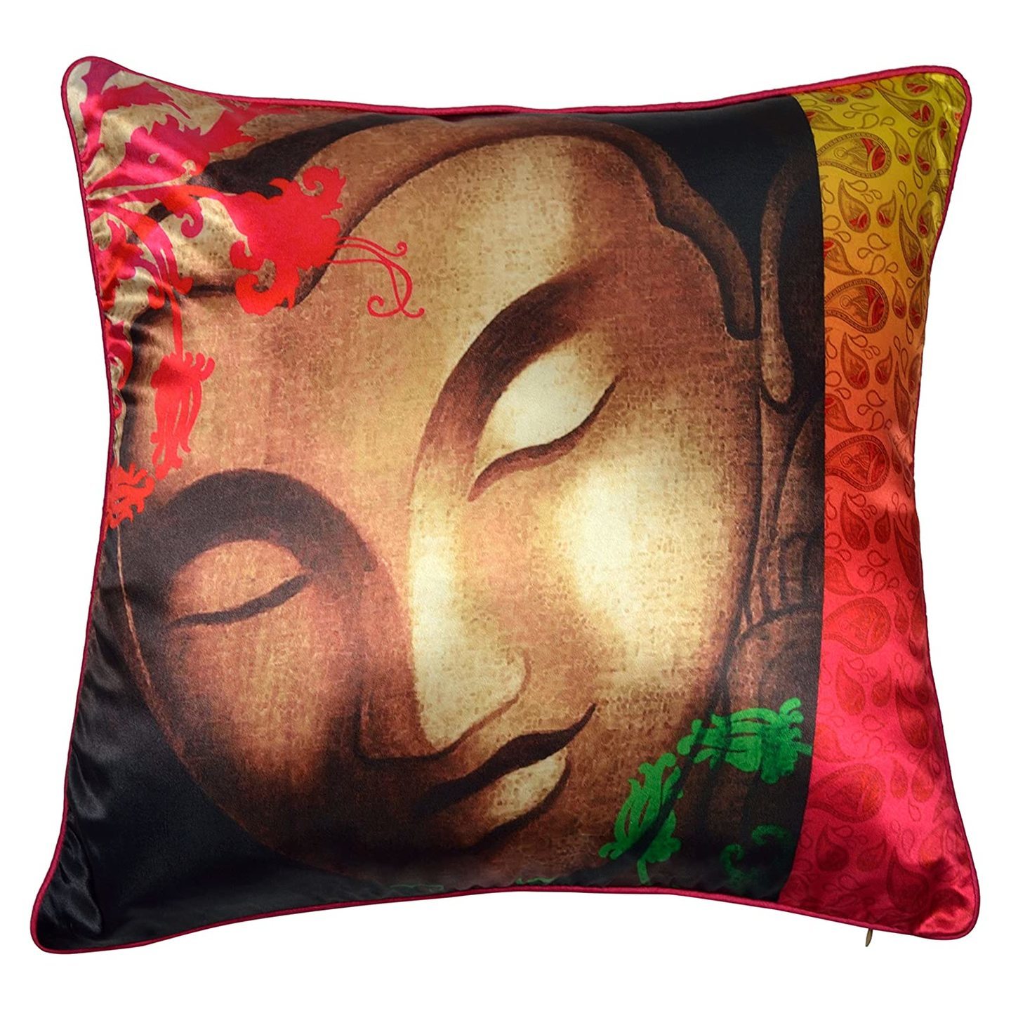 Polyester Cushion Cover - 15 x 15, Multicolour
