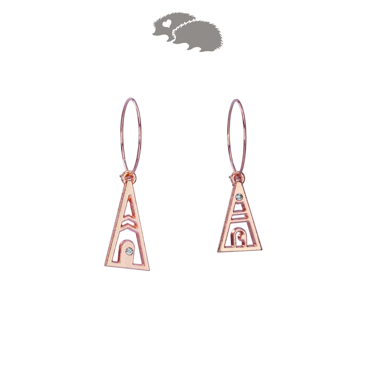 TINY HOUSE EARRINGS  AST0023C1