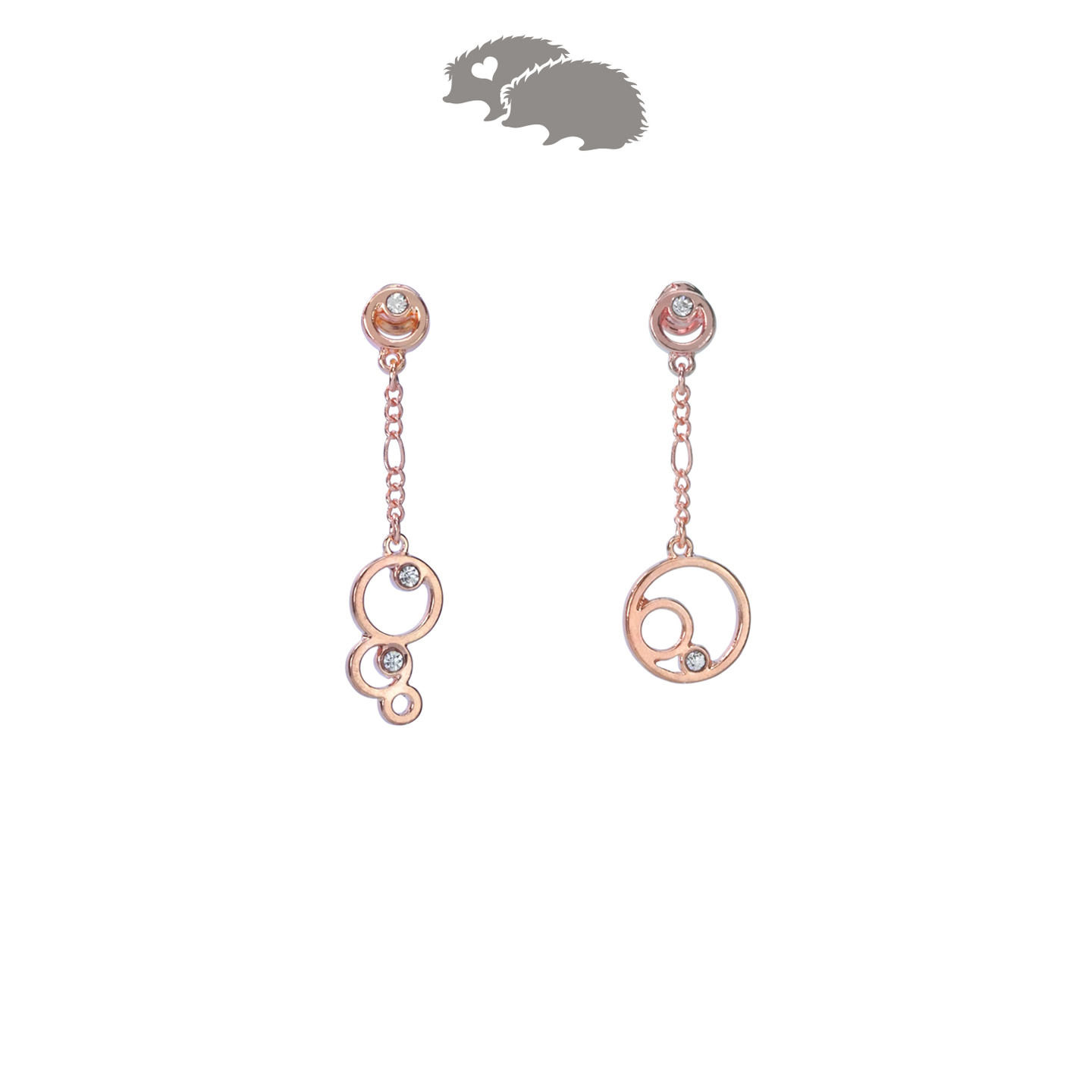 CIRCLE ON CIRCLE EARRINGS  AST0024C2