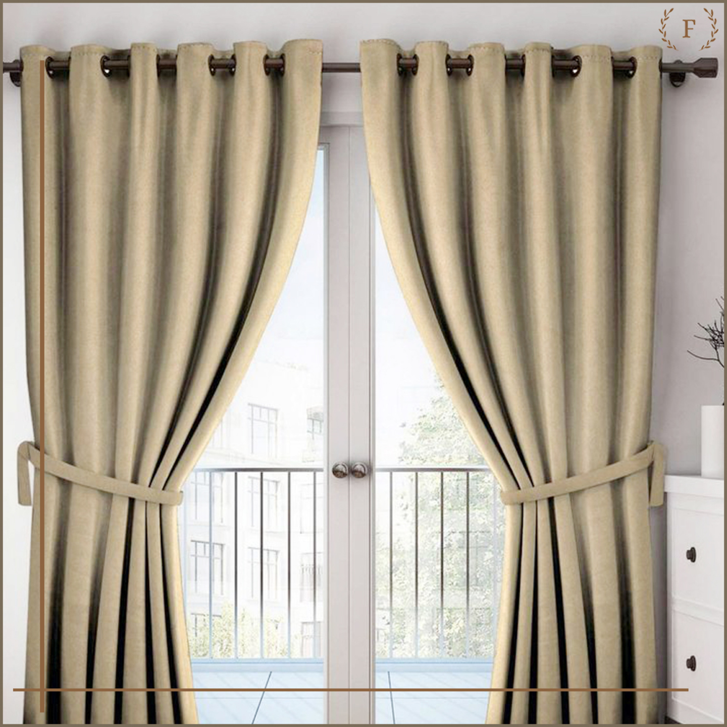 Blackout Thermal Insulated Curtain