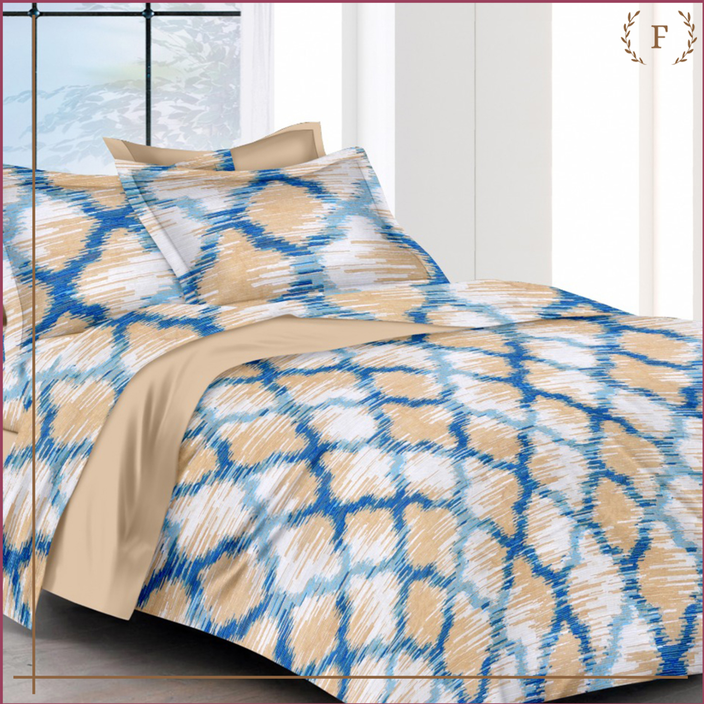 100 CottonDouble Bed SheetPure Cotton