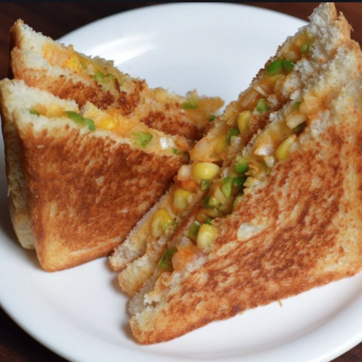 Corn and Capsicum 