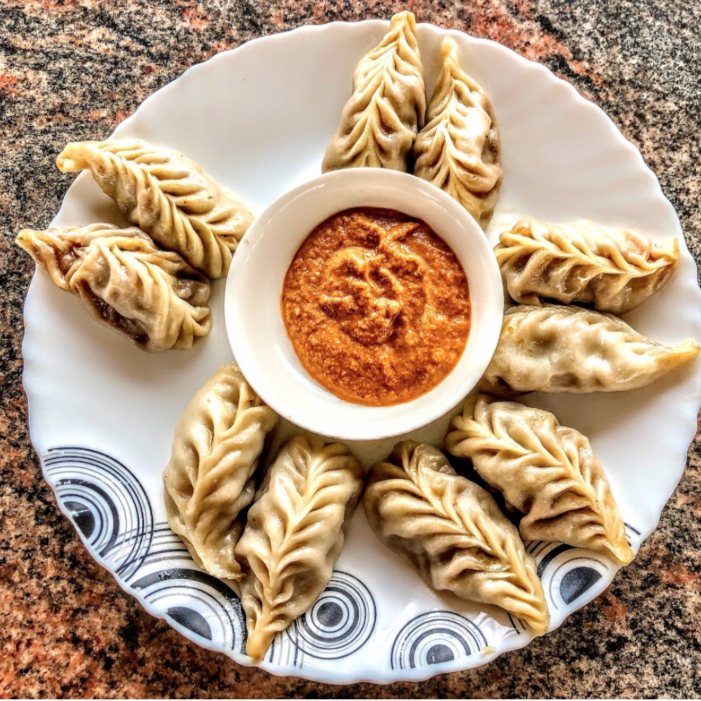 Steamed Momos Veg