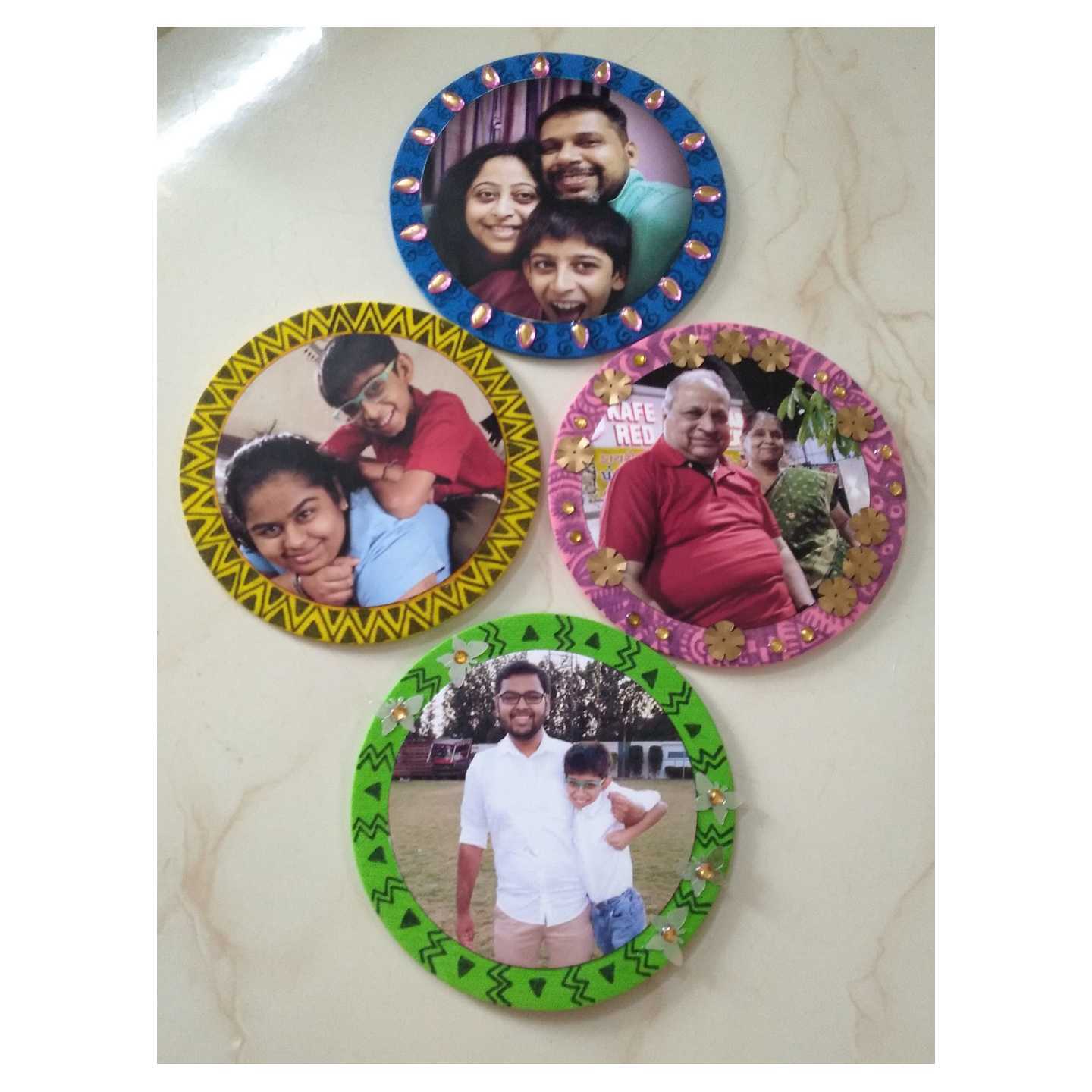 Hand Painting photo frame 