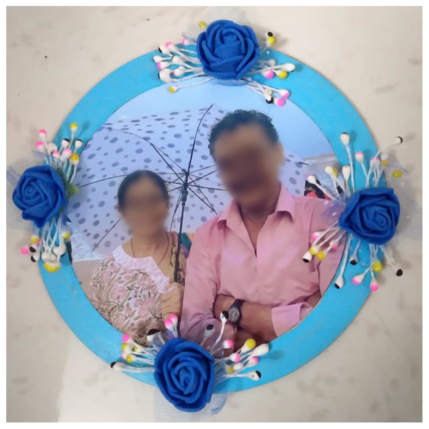 Hand Painting photo frame 