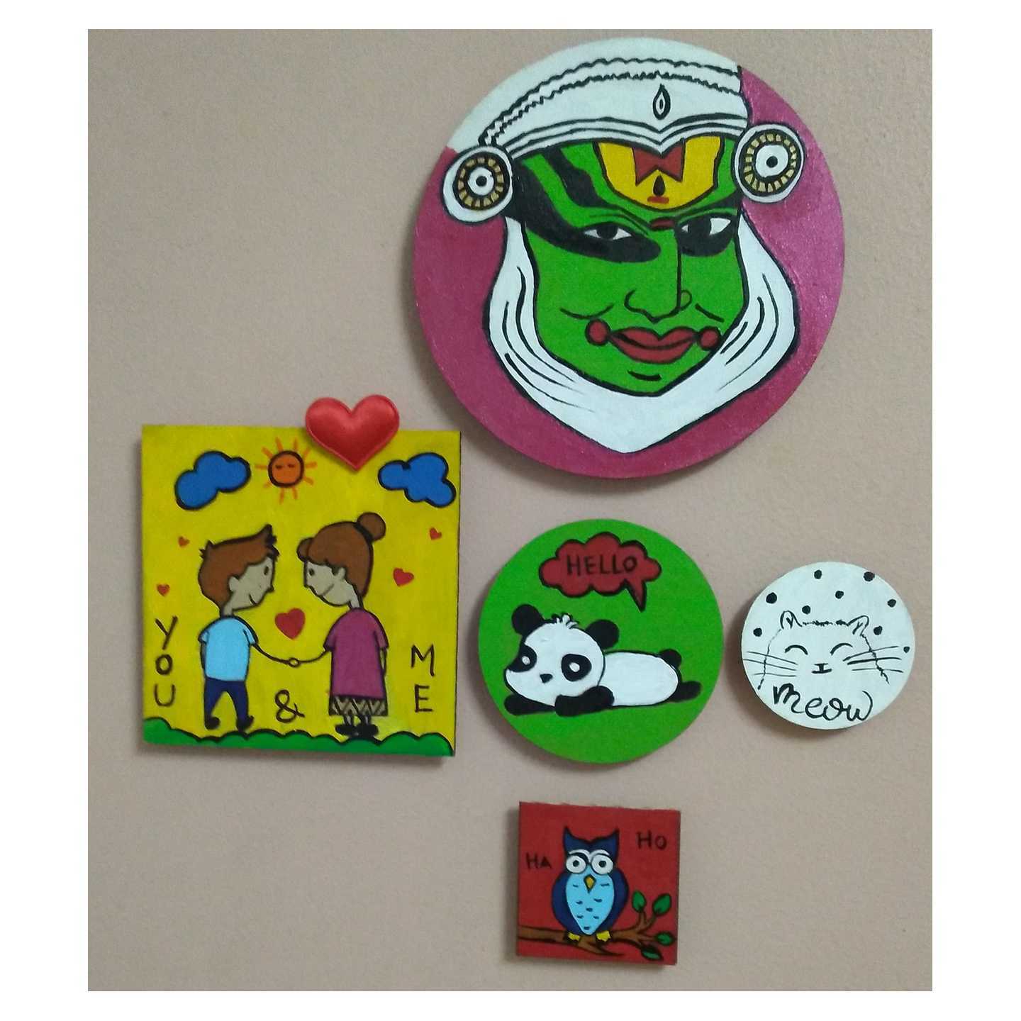 Hand Painting photo frame 
