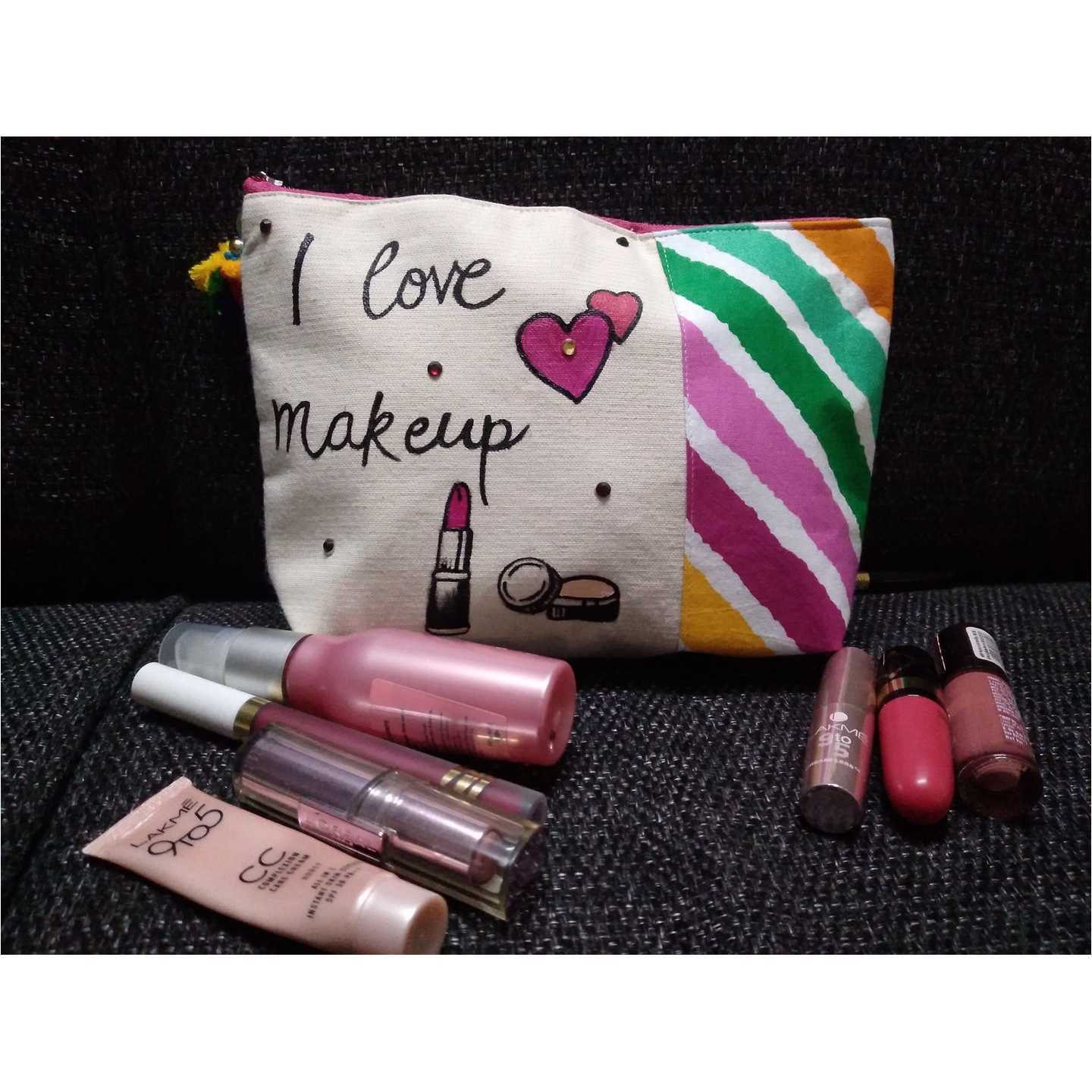 Hand Painting Makeup Pouch 