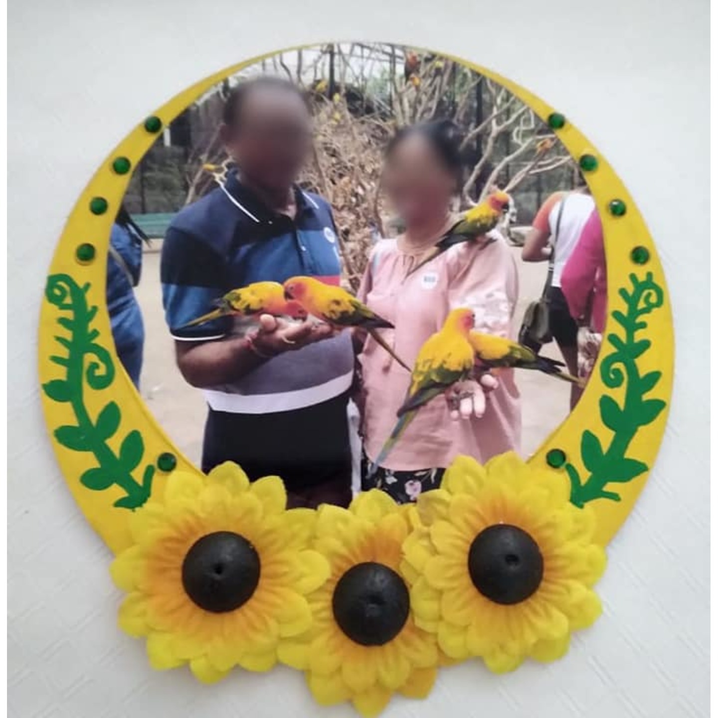 Hand Painting photo frame 