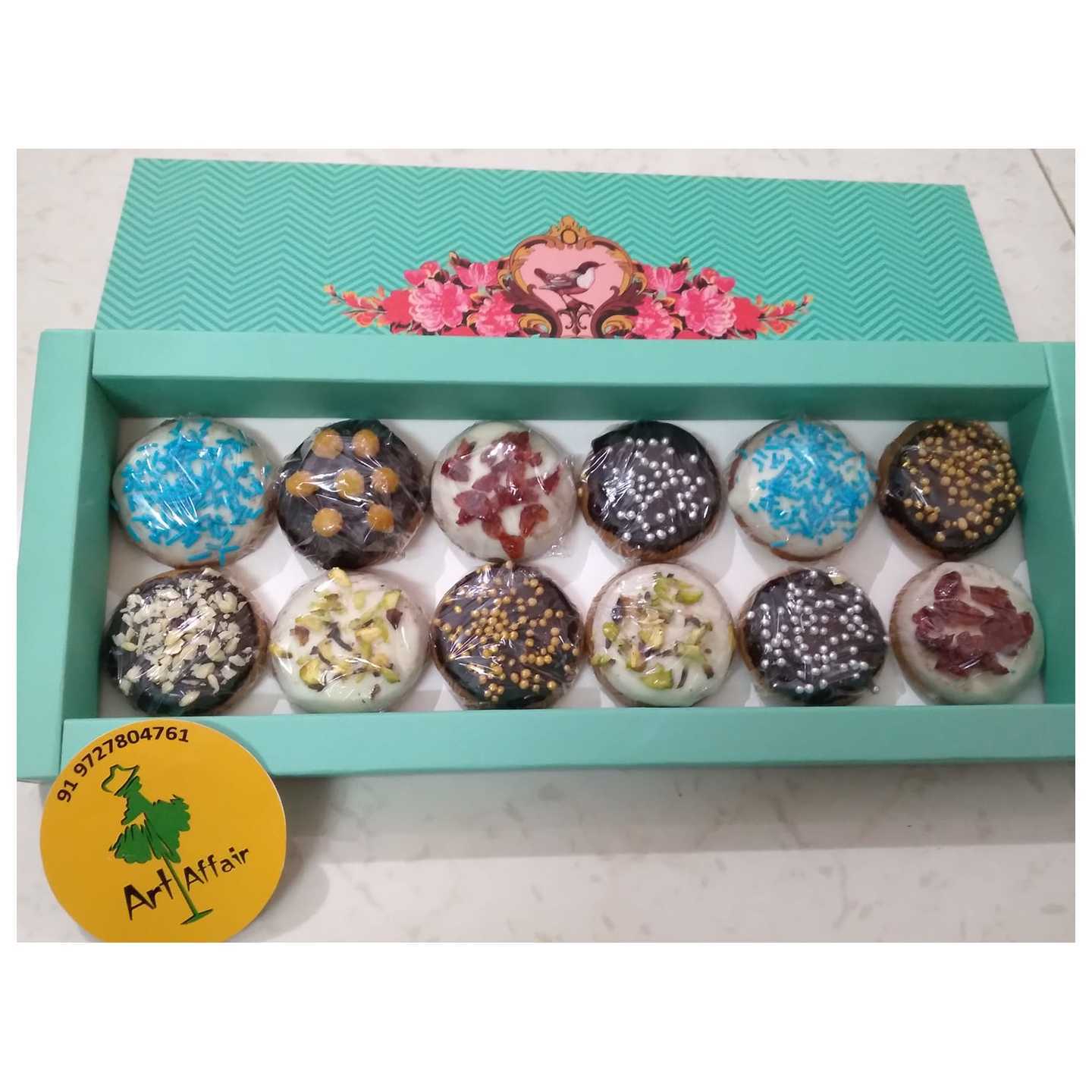 Hand Painting Diwali box 