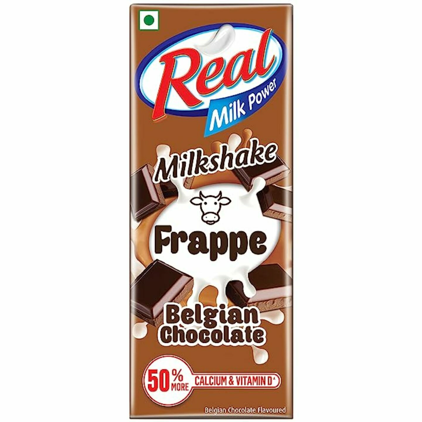 180 ML Real Frappe Milkshake - Belgian Chocolate Pouch,