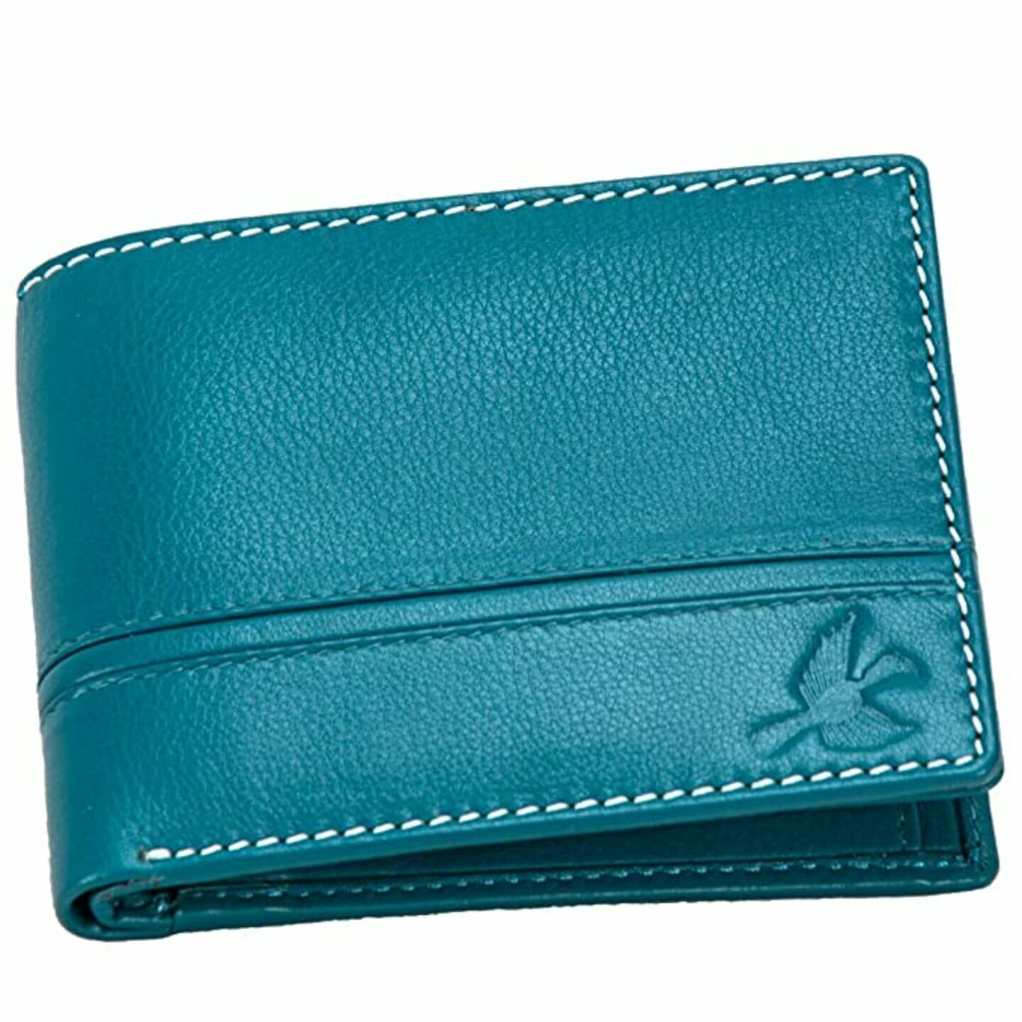 HORNBULL Denial Aqua Leather Wallet for Men