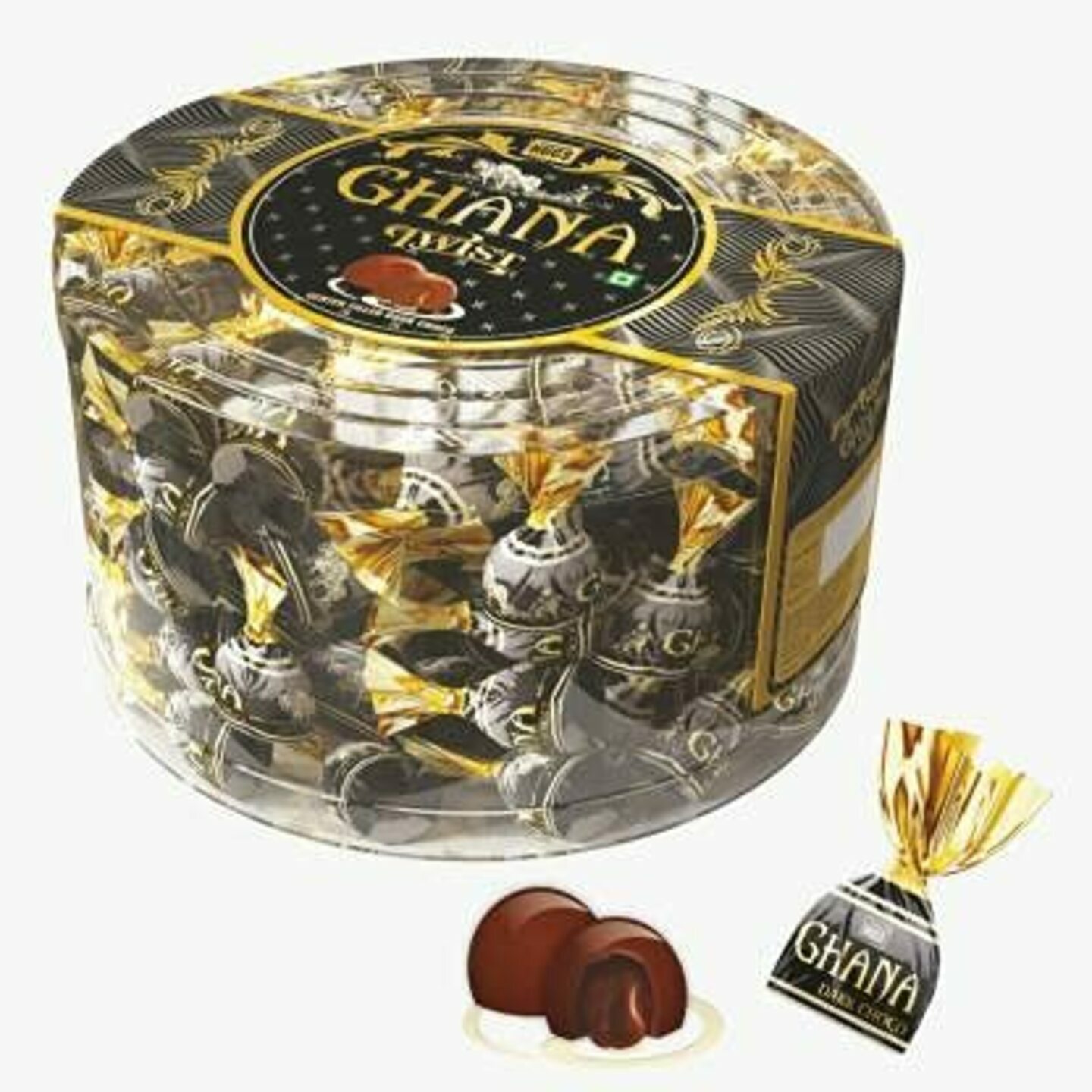 Hugs Ghana Twist Dark Chocolate 