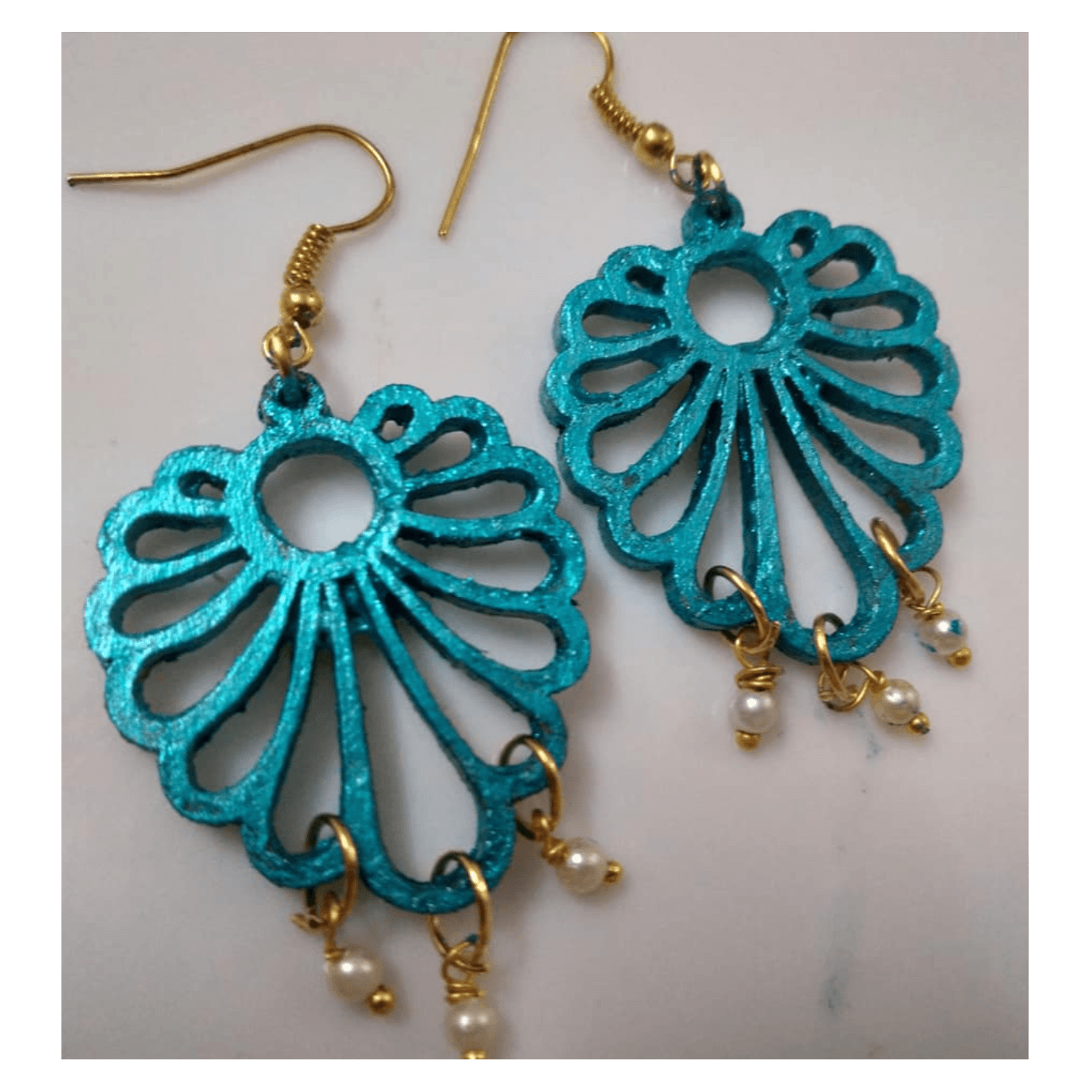 Hand Painting Earing 